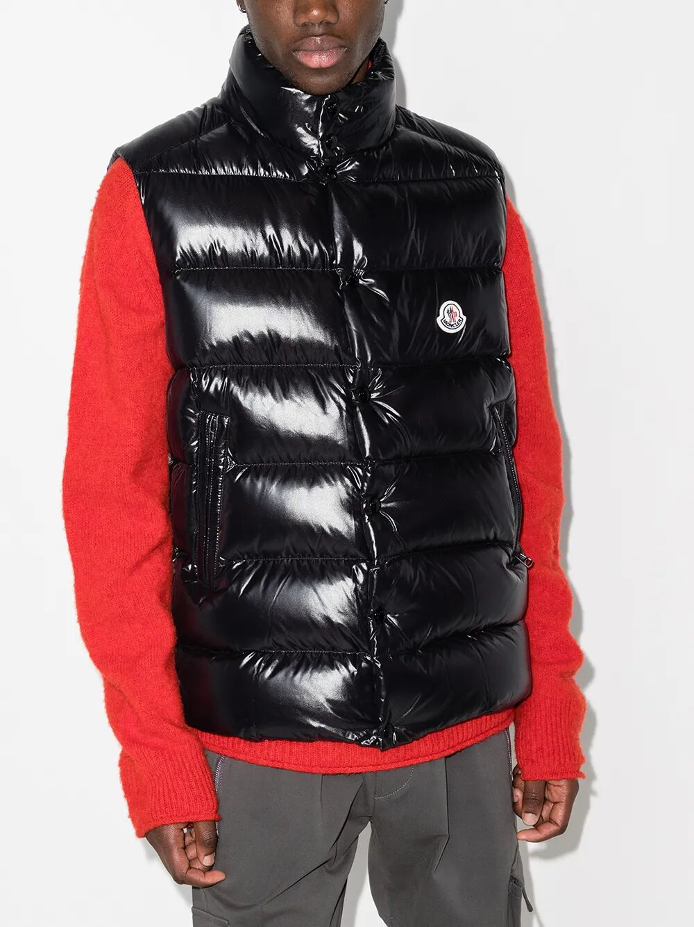 MONCLER Full Zip Down Vest for Men - Sizes XXS to XXL