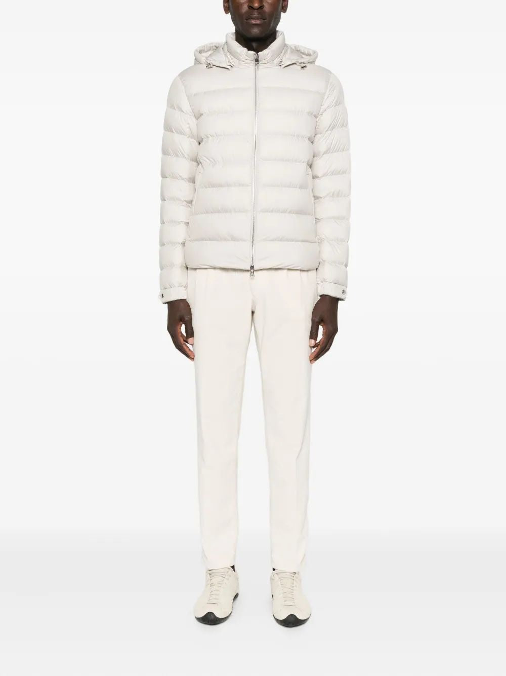 MONCLER Men's Premium Leather Jacket