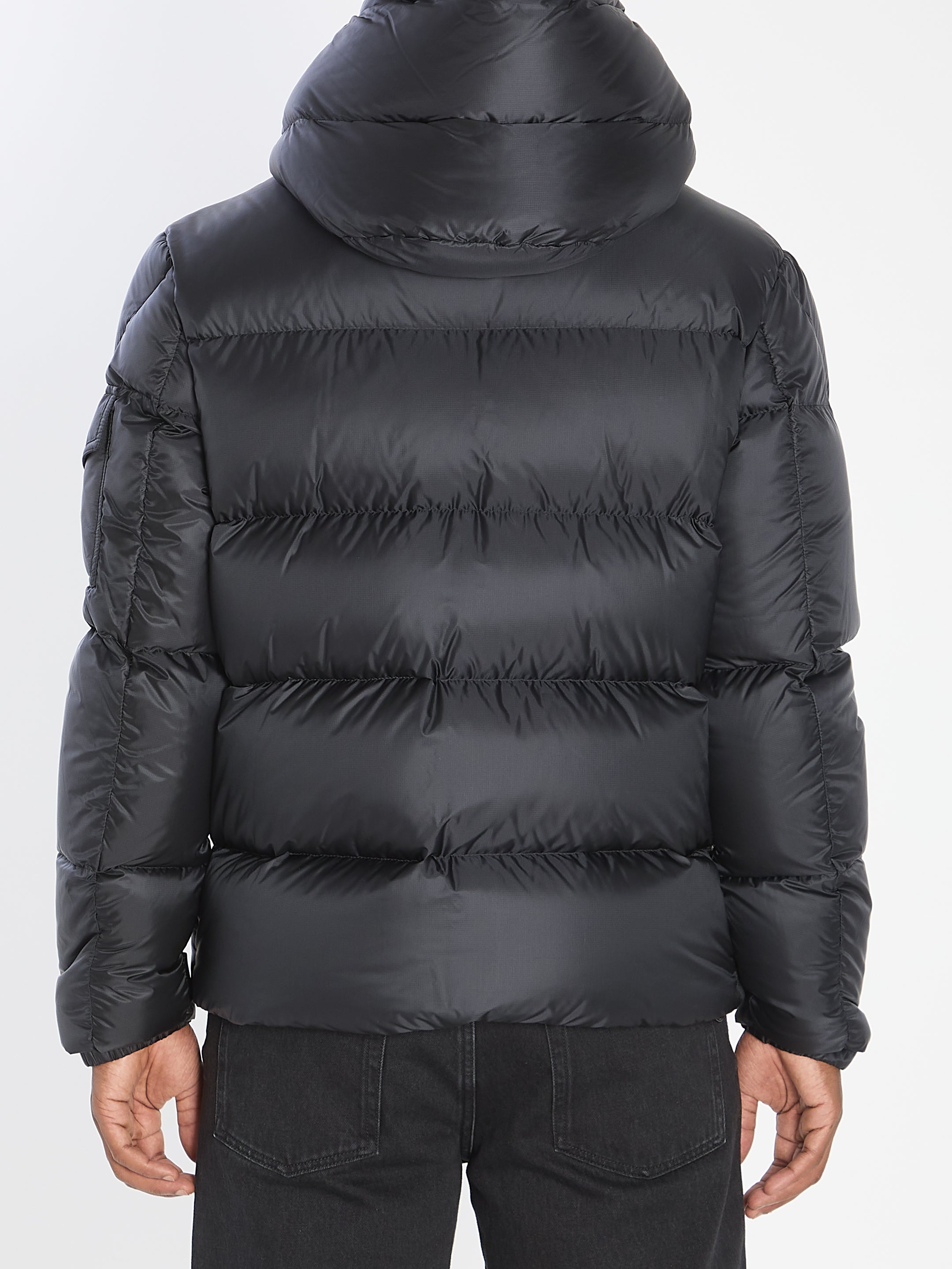 MONCLER Puffer Jacket with Detachable Hood for Men