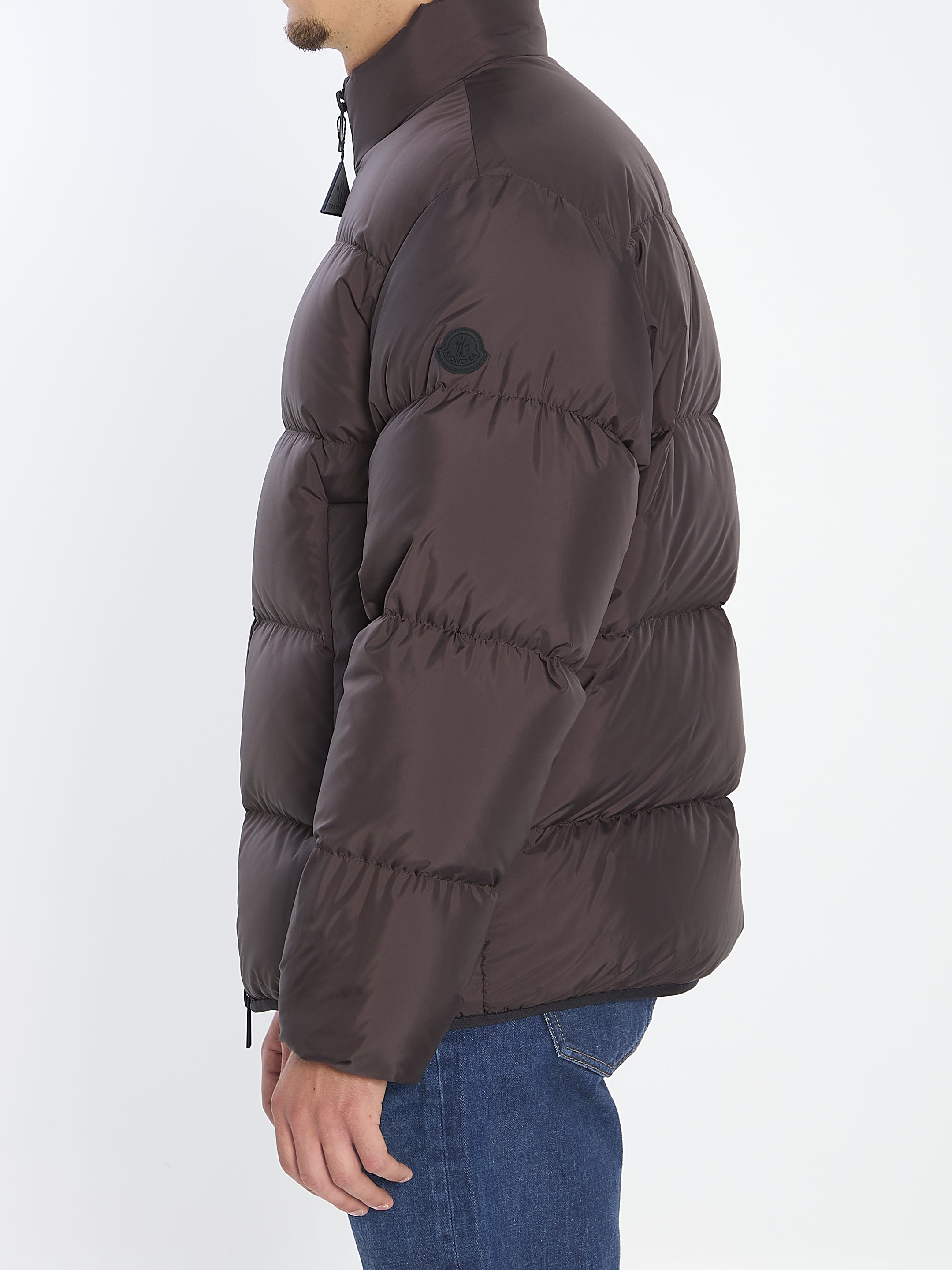 MONCLER Men's Regular Fit Puffer Jacket with Crater Collar - Size 03 US