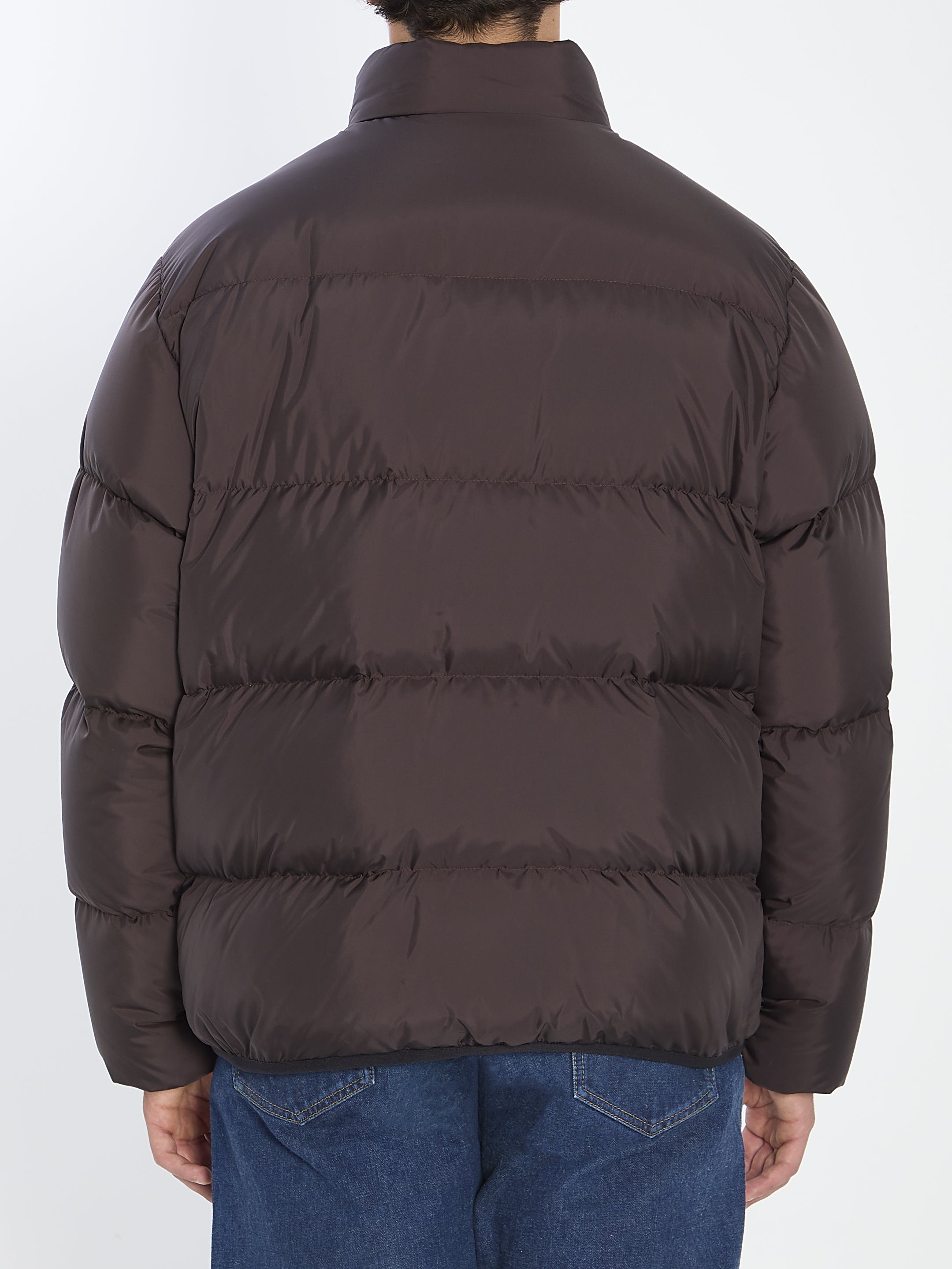MONCLER Men's Regular Fit Puffer Jacket with Crater Collar - Size 03 US