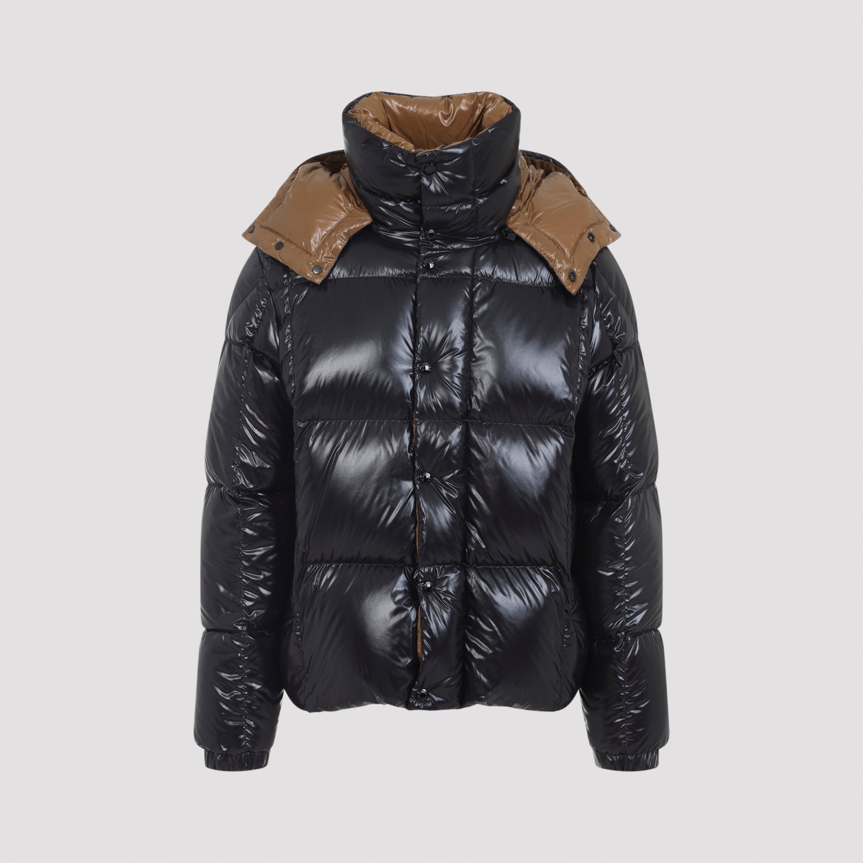 MONCLER Men's Mini Short Down Jacket with Hood