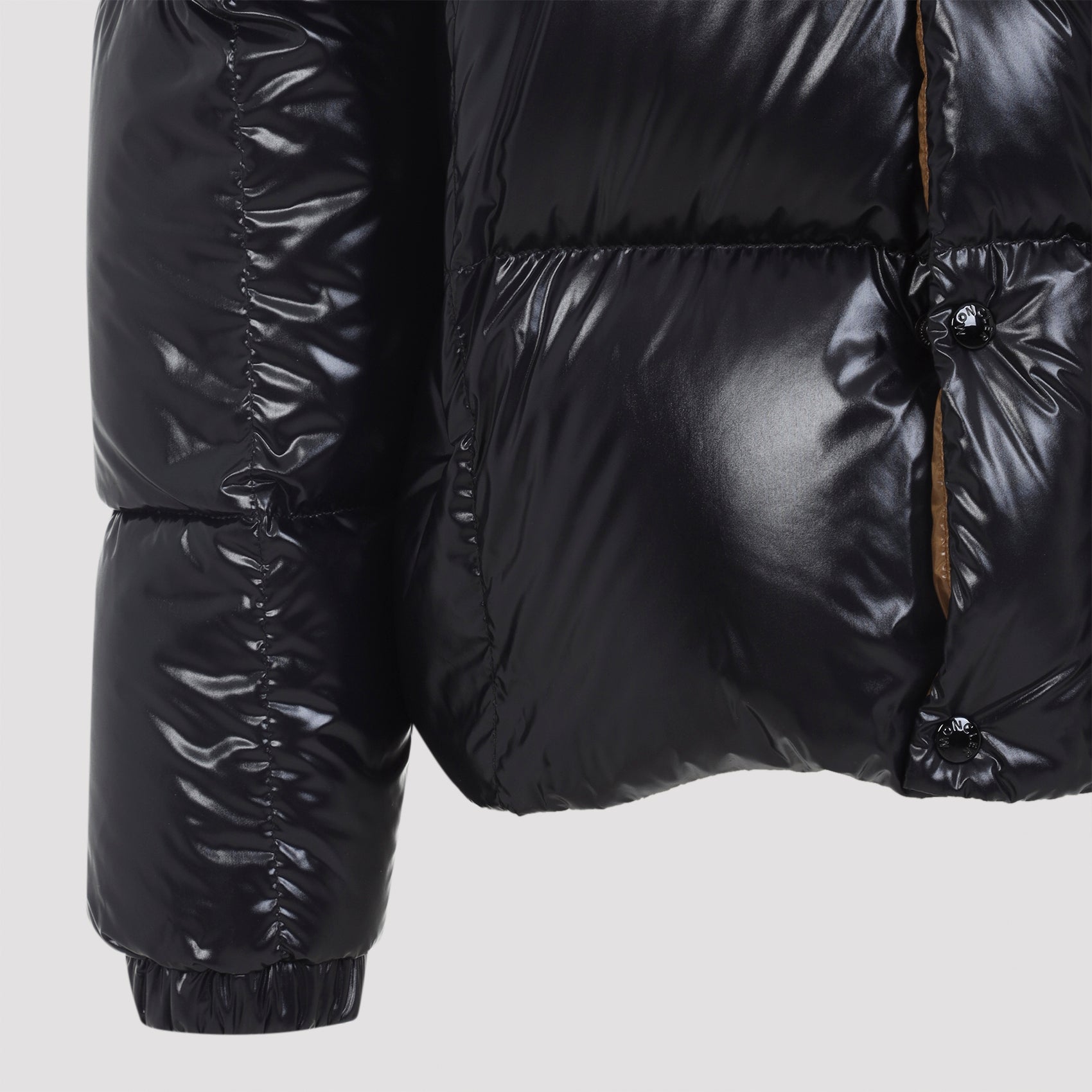 MONCLER Men's Mini Short Down Jacket with Hood