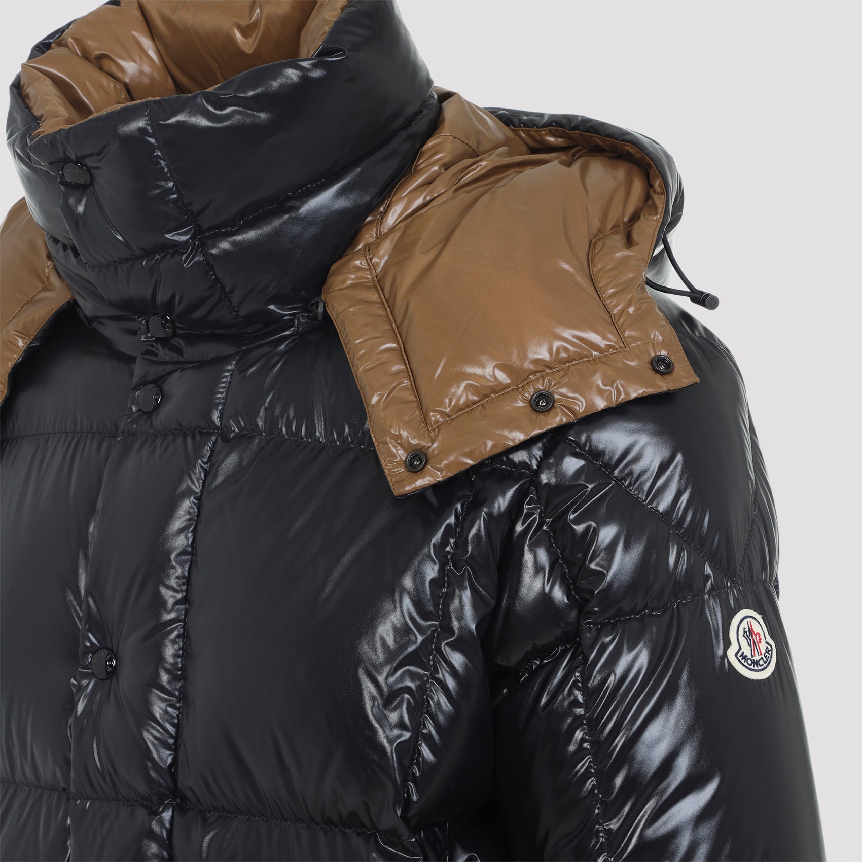 MONCLER Men's Mini Short Down Jacket with Hood