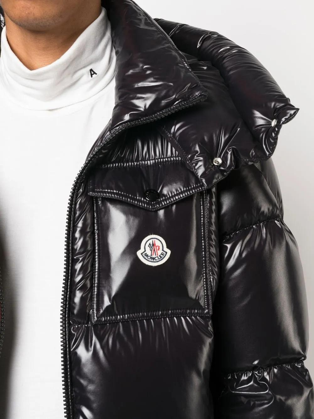 MONCLER Men's Mini Hooded Short Down Jacket