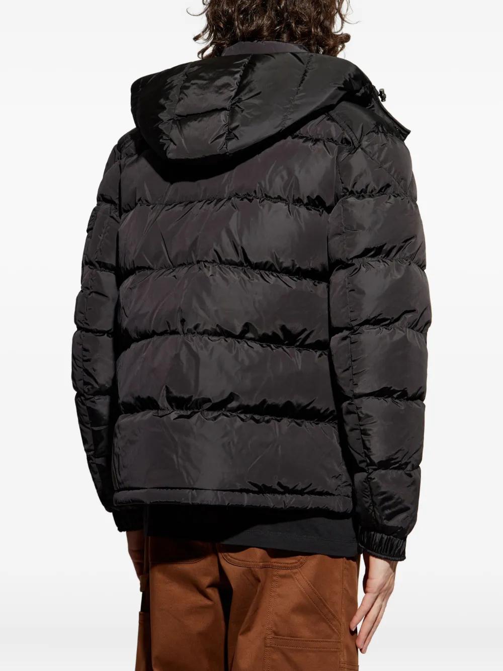 MONCLER Men's Regular Fit Puffer Jacket with Adjustable Hood - Size 03 US