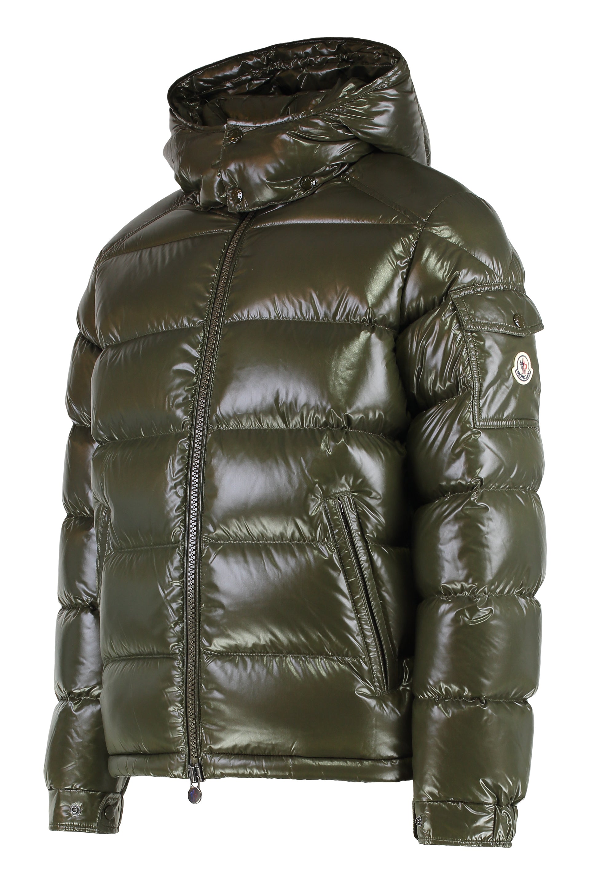 MONCLER Mini Hooded Short Down Jacket