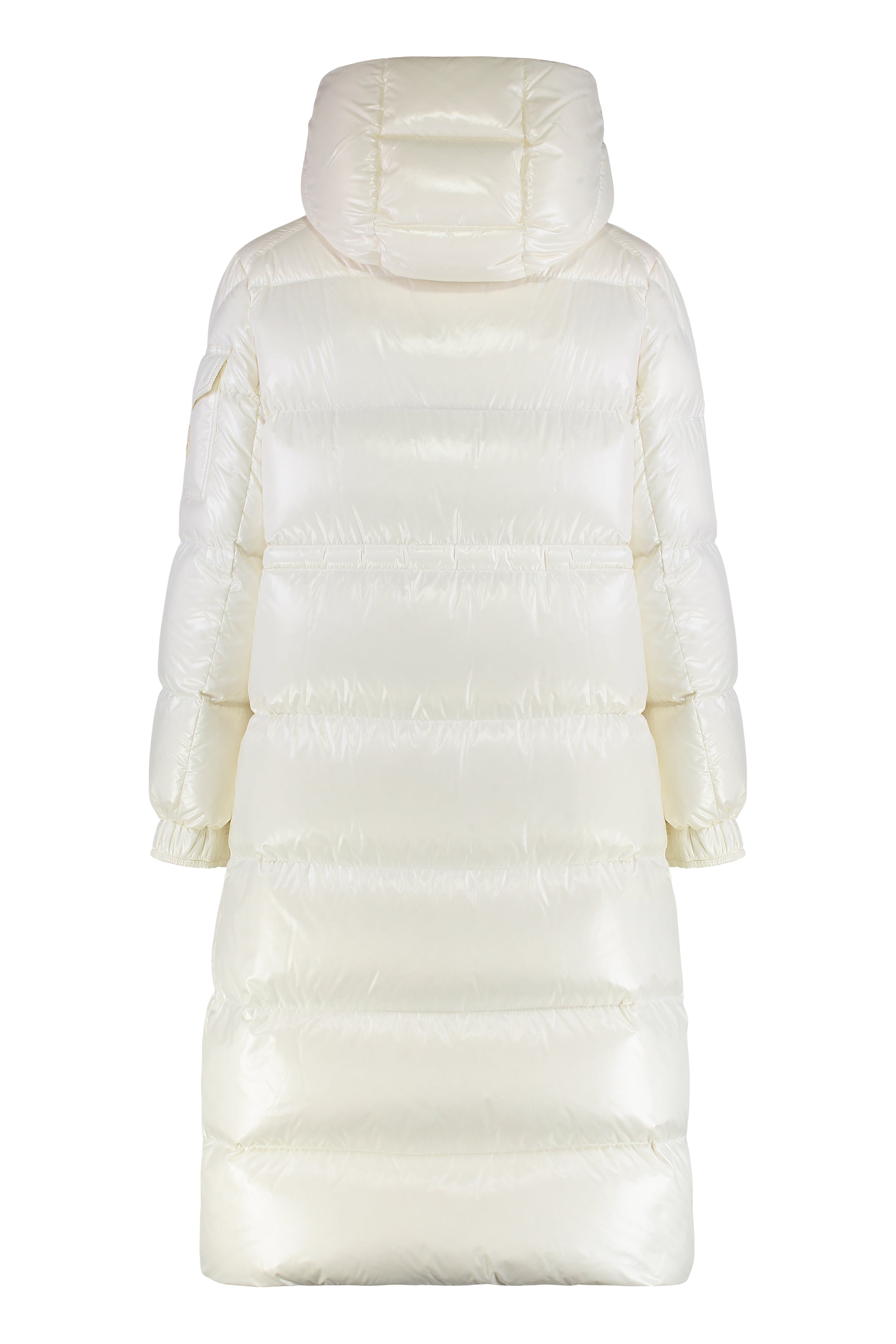 MONCLER Long Down Jacket with Hood - Women's