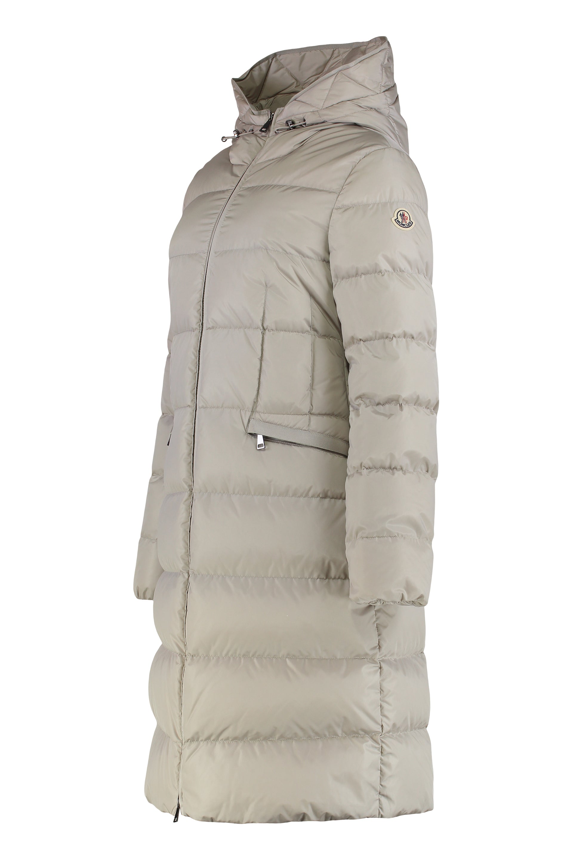 MONCLER Long Puffer Jacket with Hood - Women's