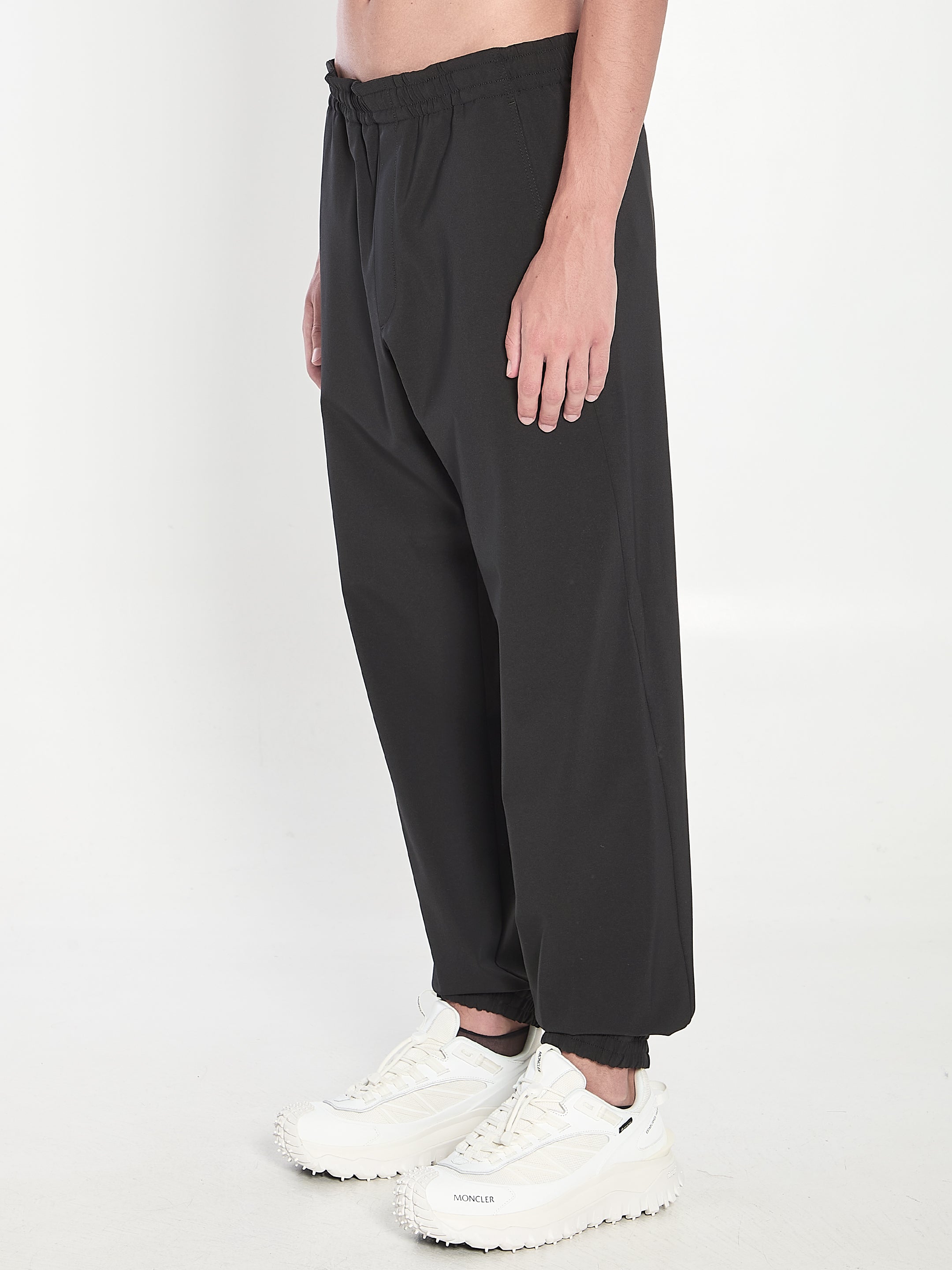 MONCLER Men's Tech Fabric Track Pants