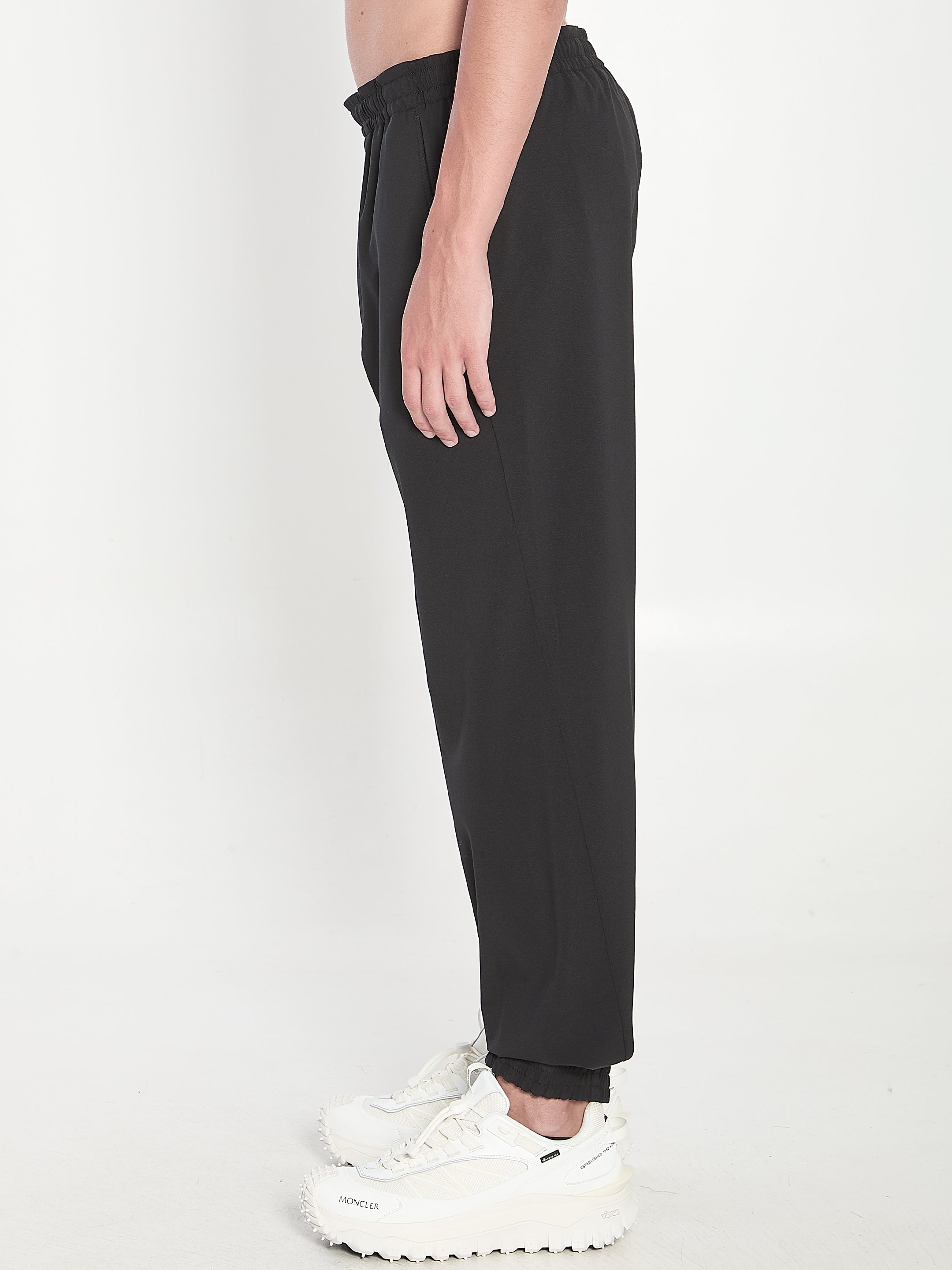 MONCLER Men's Tech Fabric Track Pants