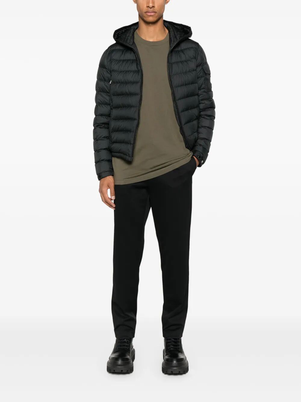 MONCLER Technical Fabric Trousers
