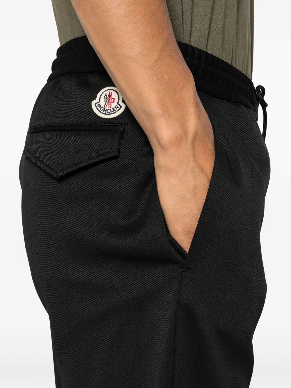 MONCLER Technical Fabric Trousers
