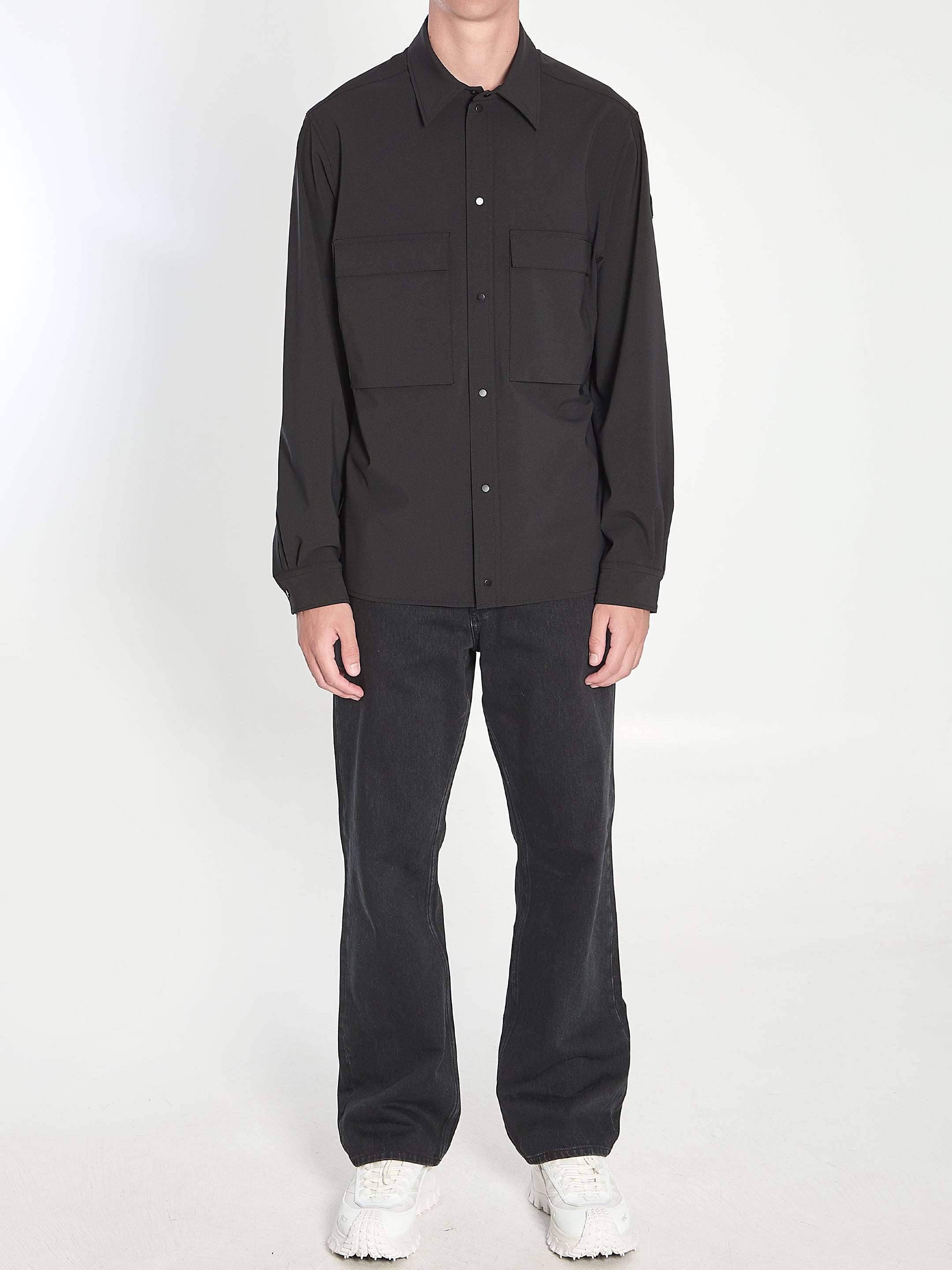 MONCLER Technical Fabric Shirt for Men