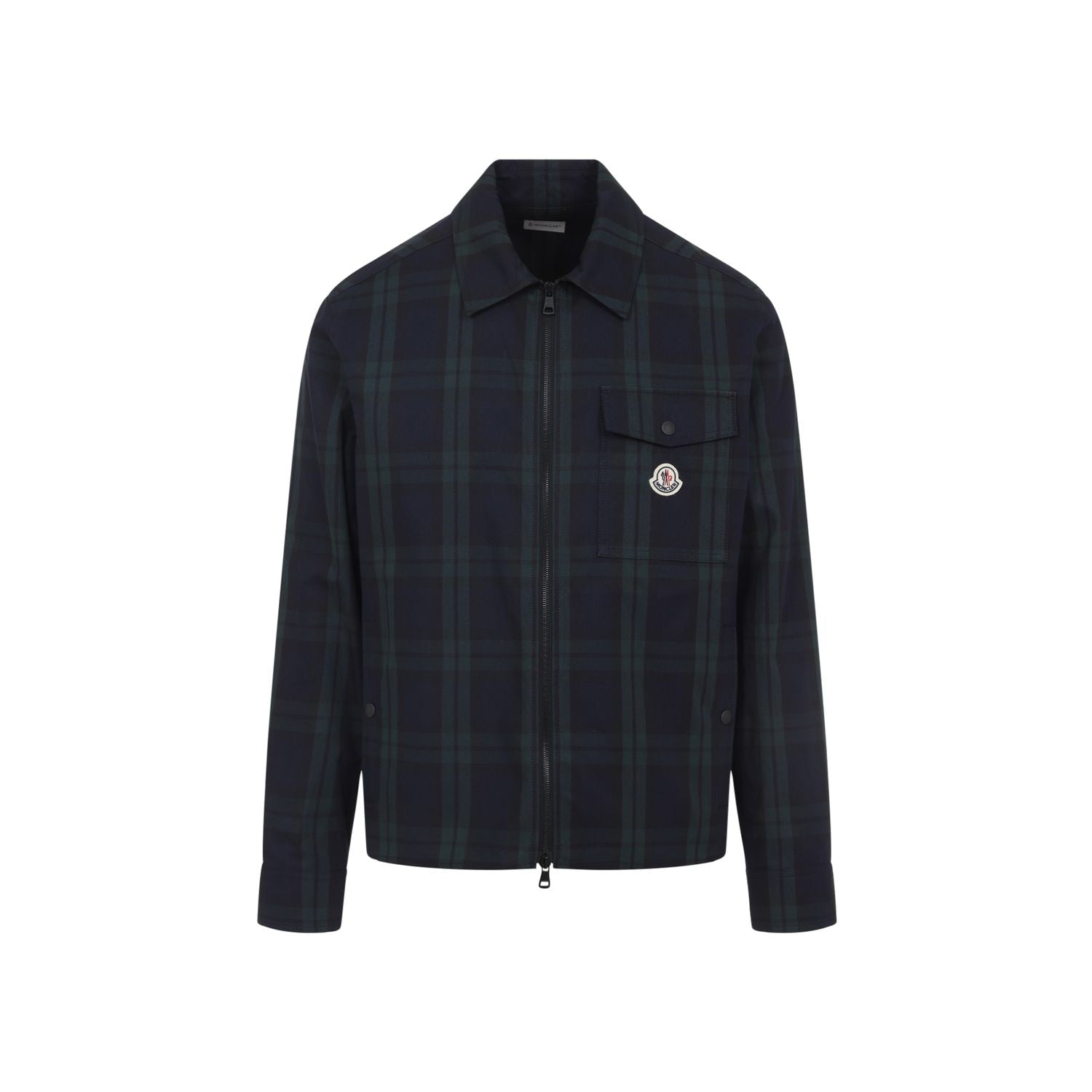MONCLER Classic Check Motif Shirt for Men