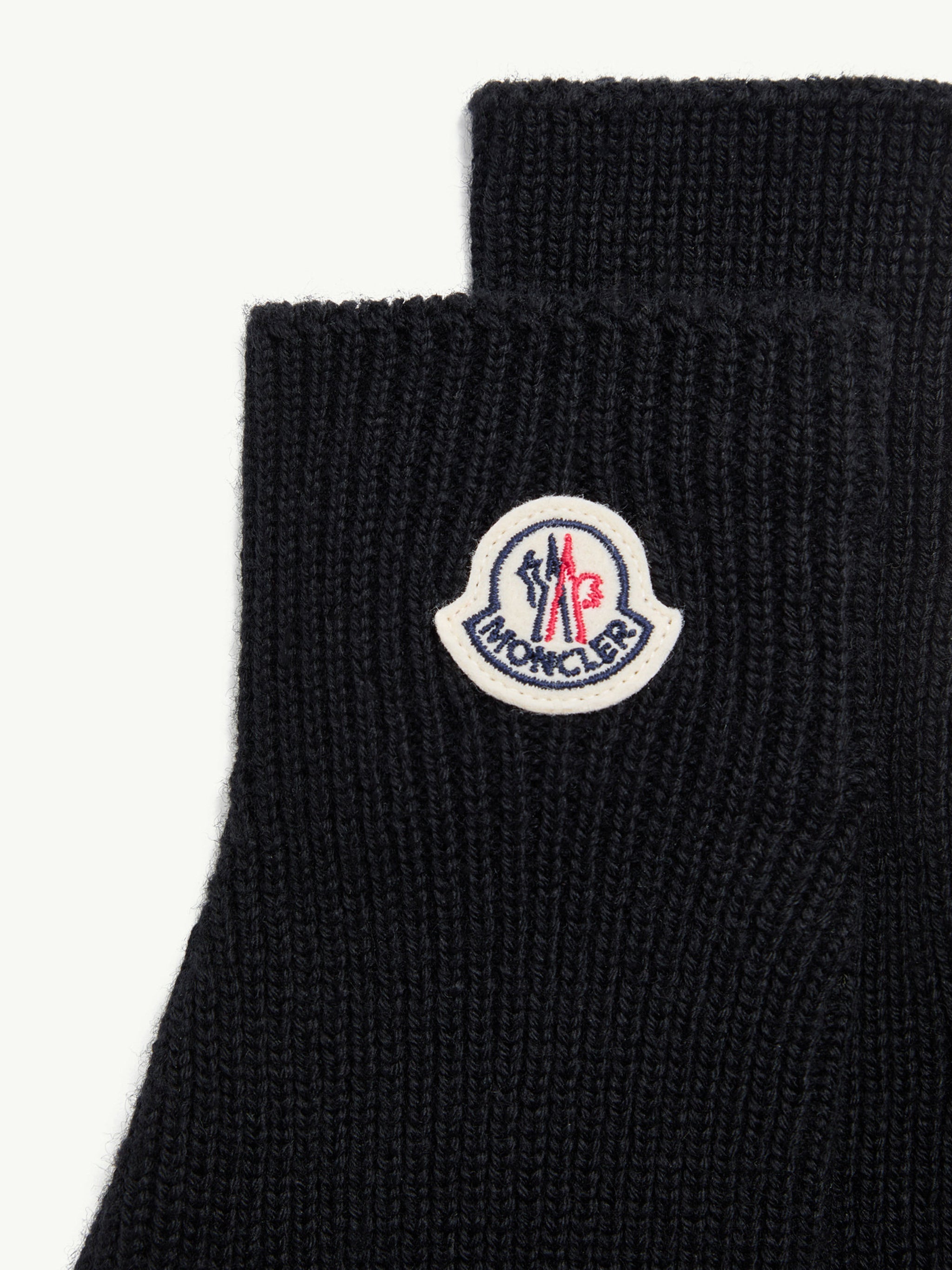 MONCLER Men's Premium Wool Gloves - FW25 Collection