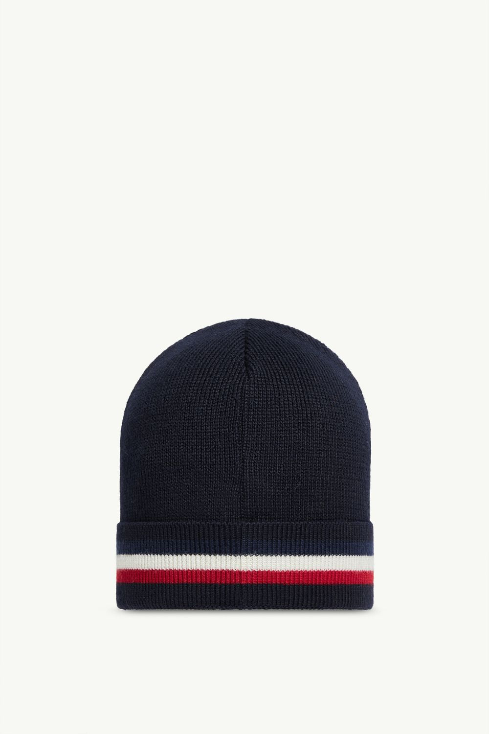 MONCLER Tri-Color Wool Hat