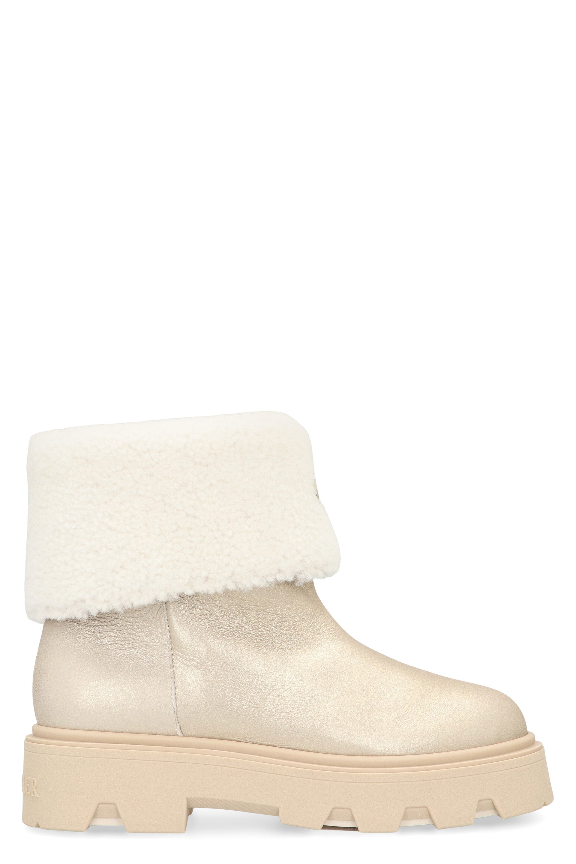 MONCLER Shearling Winter Boots