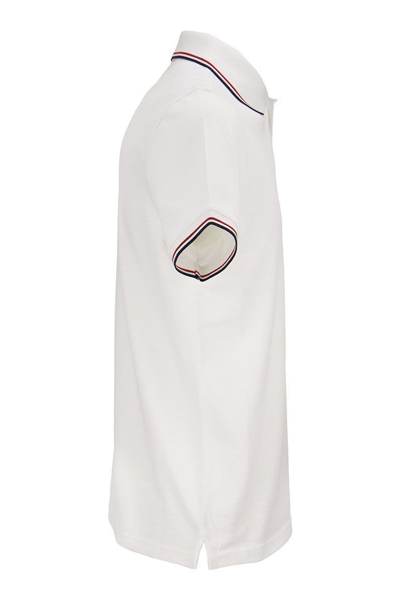 MONCLER Cotton-Piqué Polo Shirt for Men
