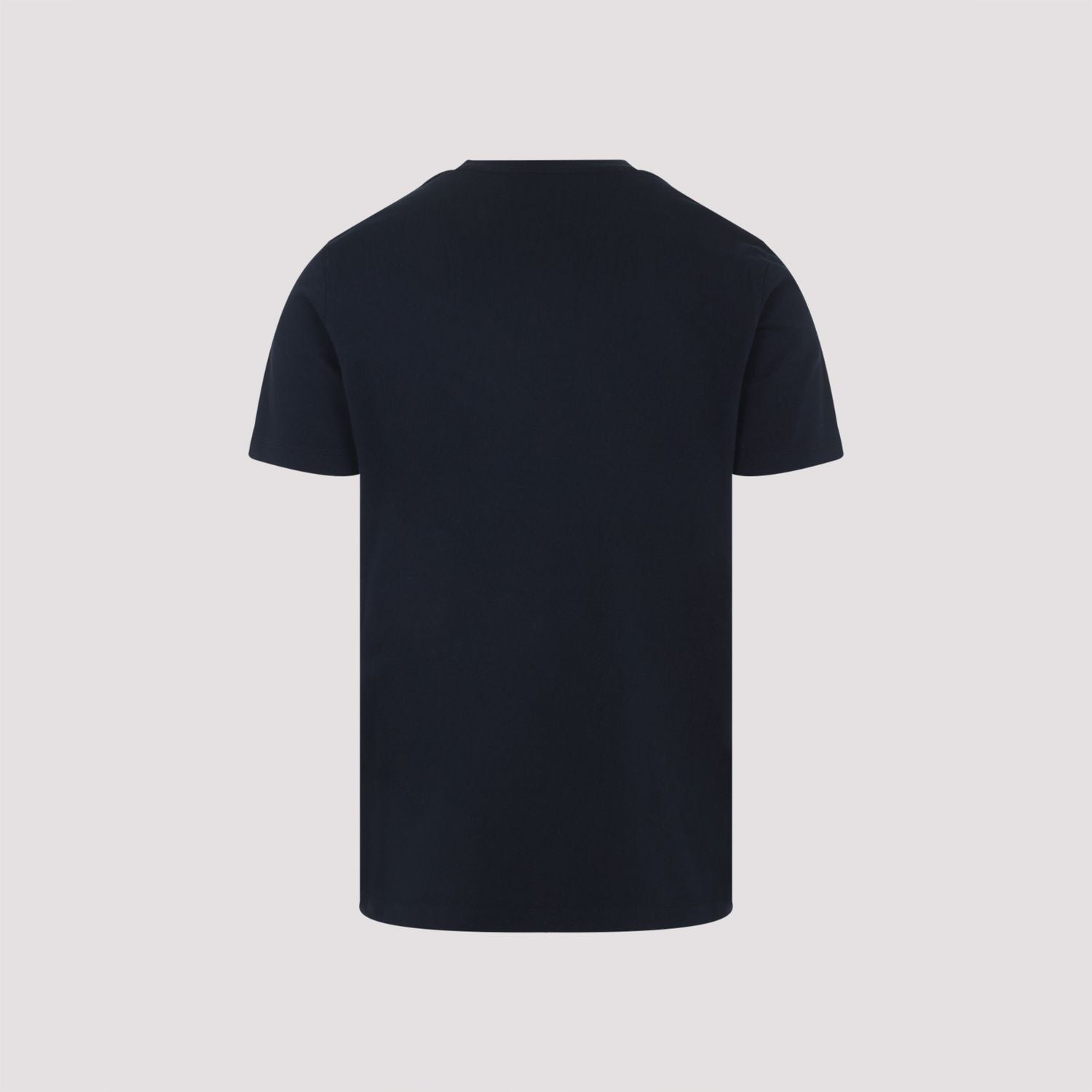 MONCLER Men's Cotton T-Shirt with Flocked Logo
