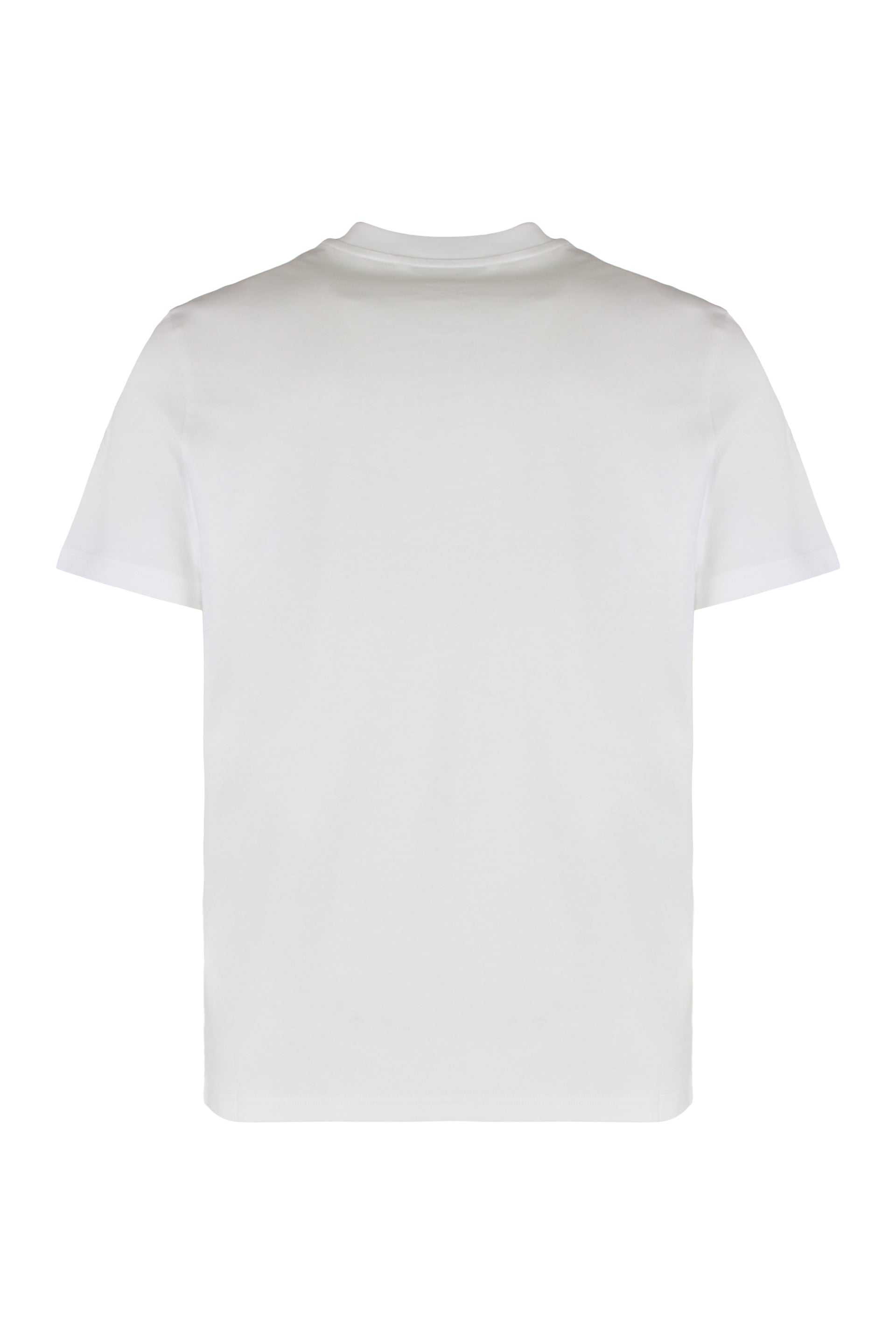 MONCLER Overlapping Logo Cotton T-Shirt