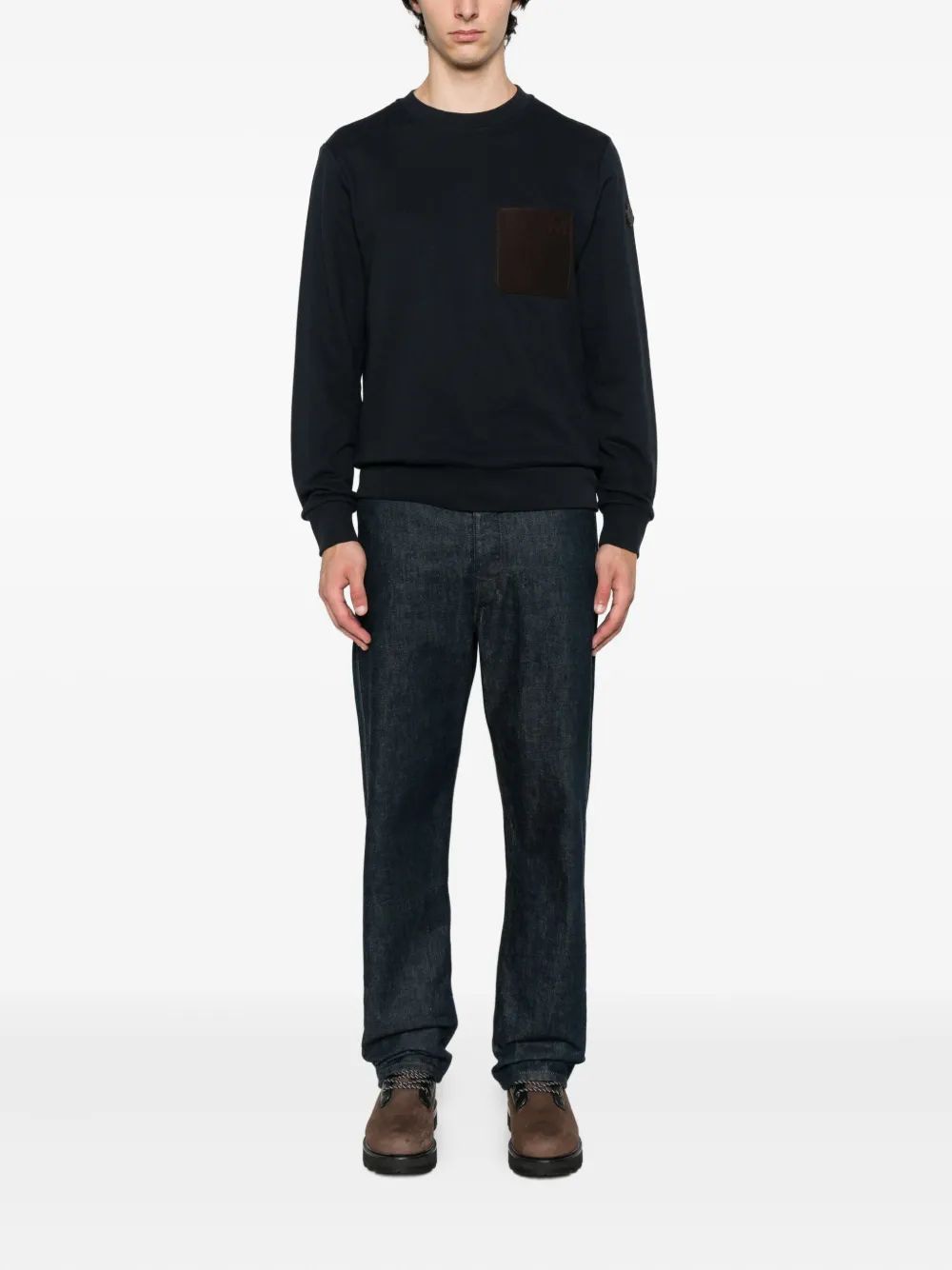 MONCLER Cashmere-Blend Sweatshirt for Men