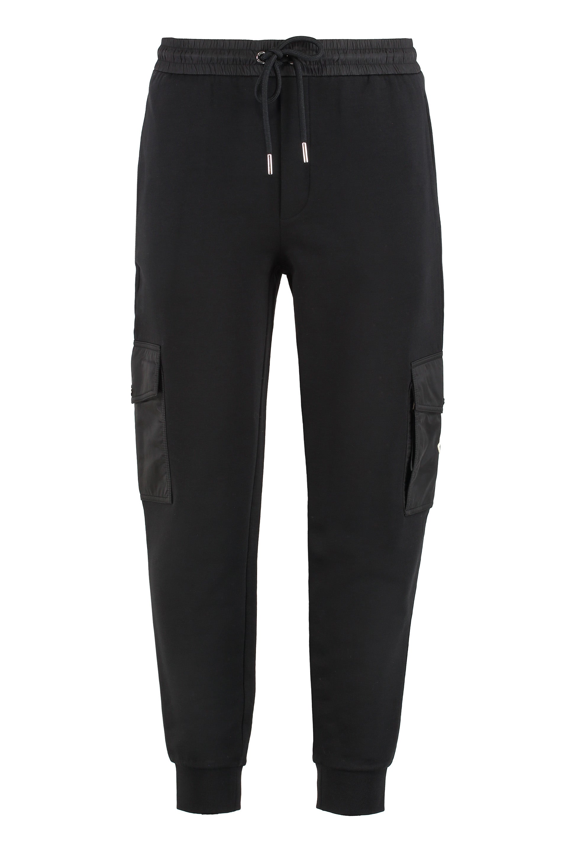 MONCLER Sporty Cotton Blend Pants for Men