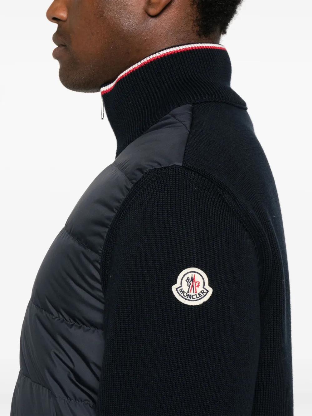 MONCLER Padded Jacket with Zip Closure for Men