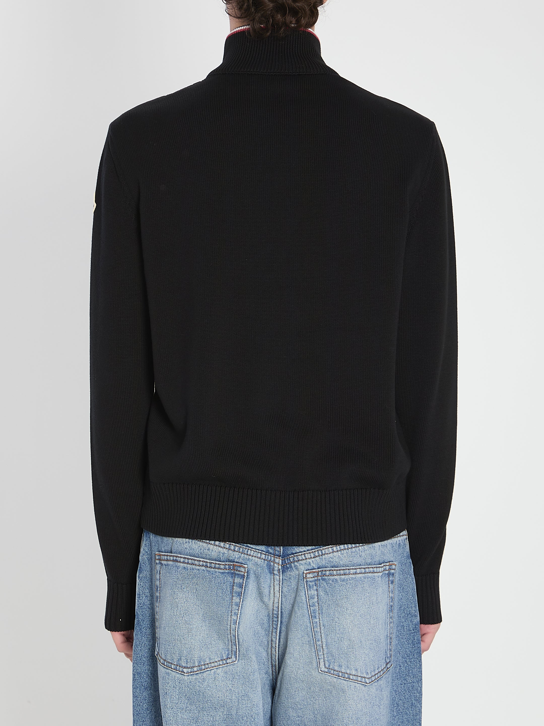 MONCLER Men's Padded Front Panel Cardigan