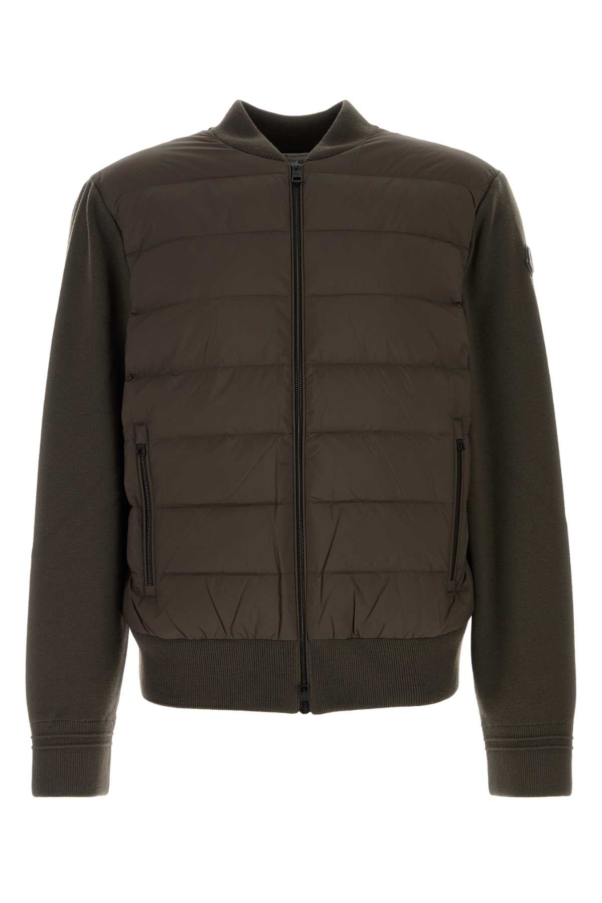 MONCLER Wool Cardigan for Men - FW25 Collection