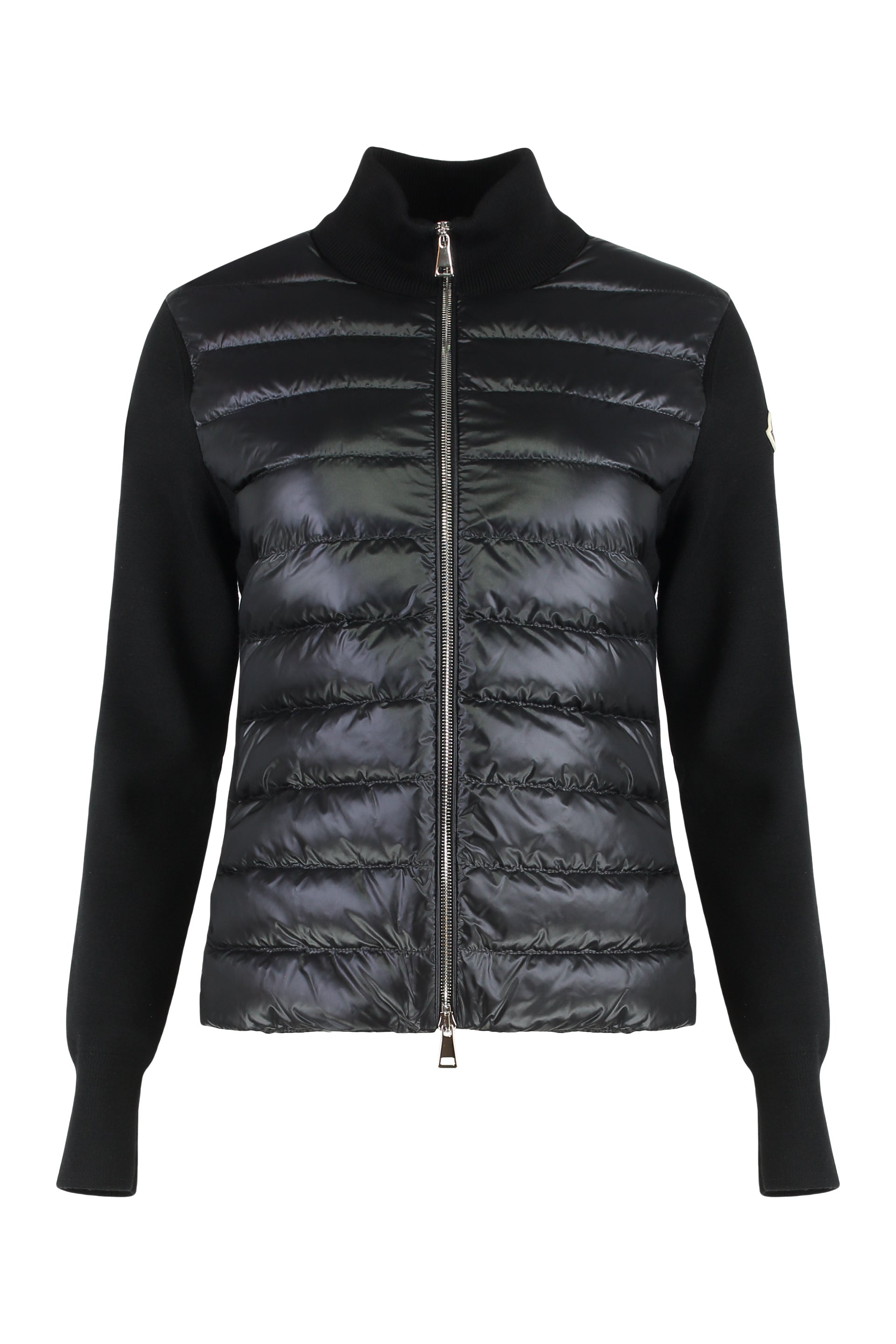 MONCLER Padded Panel Knit Cardigan for Women