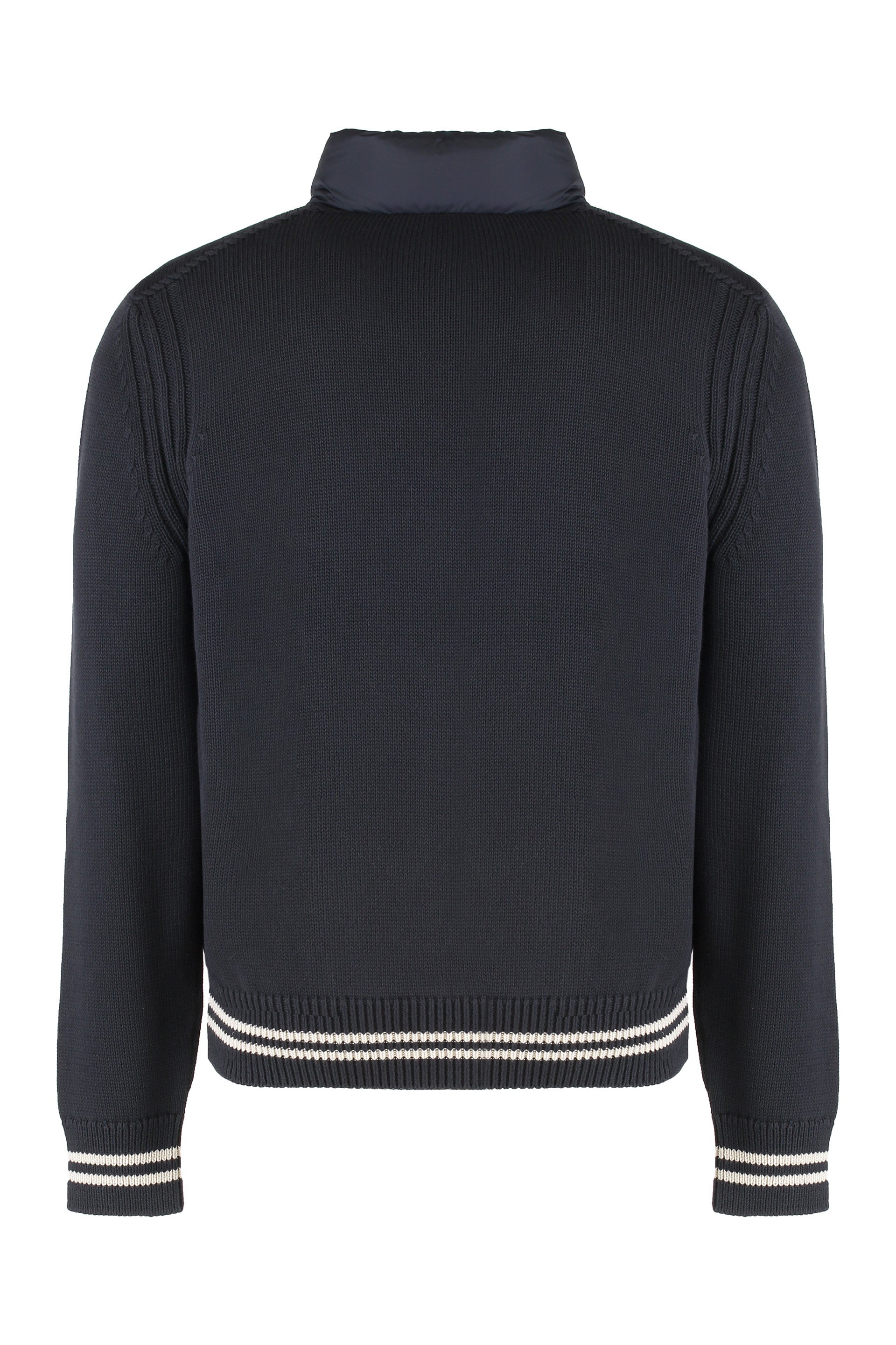 MONCLER Classic Wool Cardigan for Men