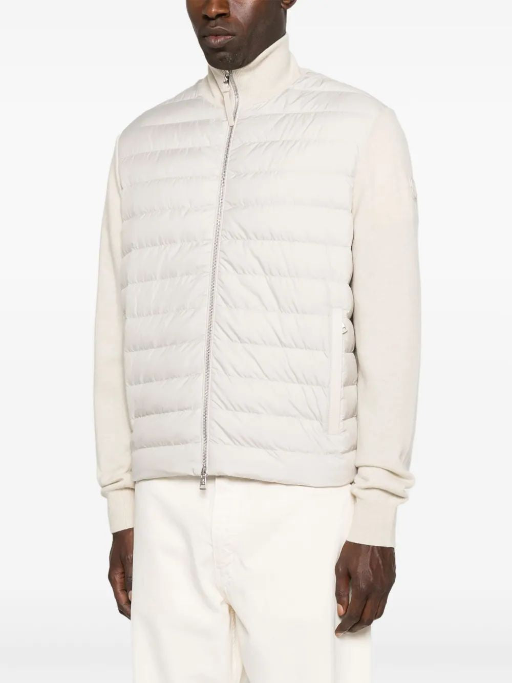 MONCLER Men's Polyester Cardigan - Perfect for Fall Wear