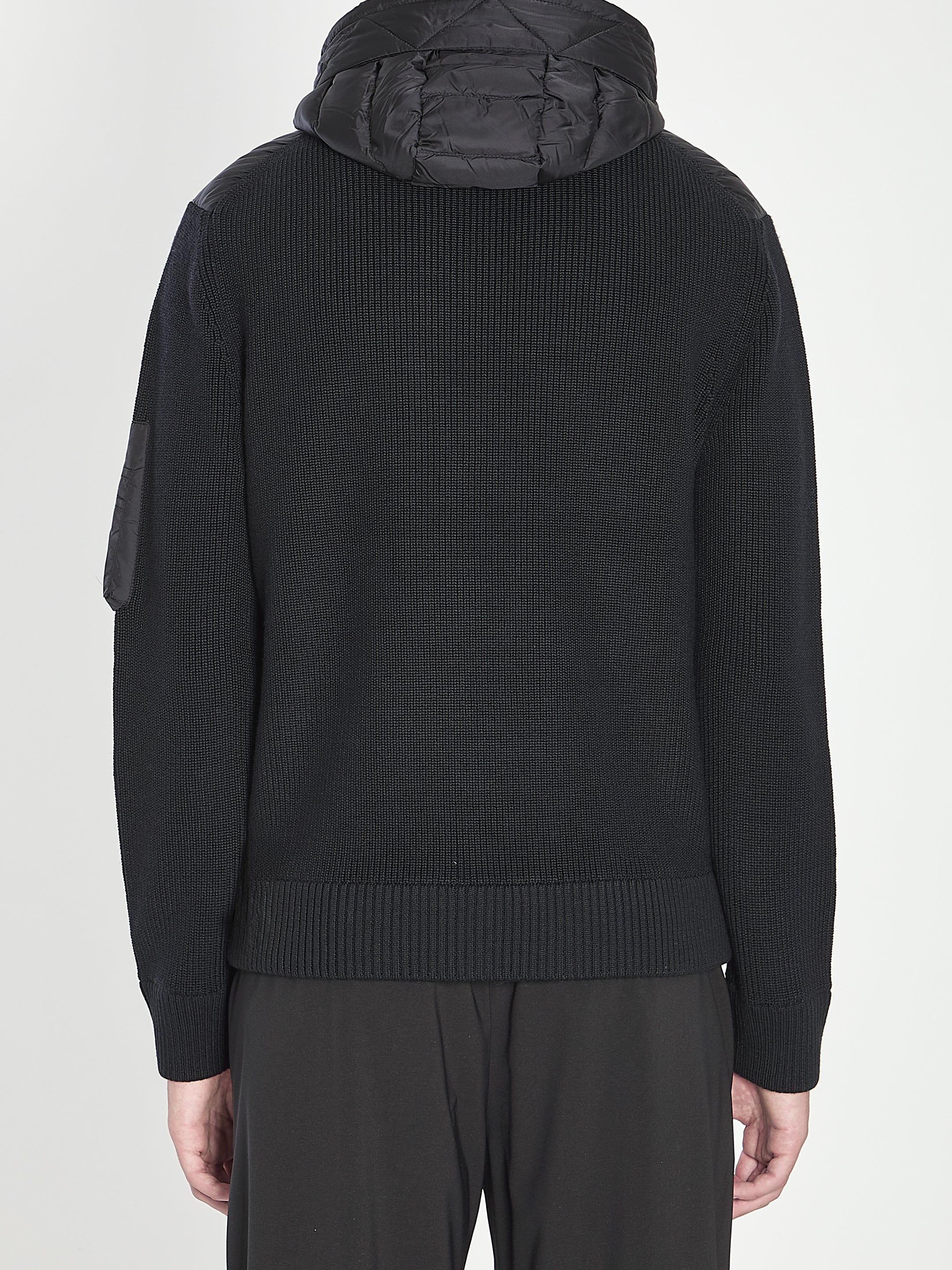 MONCLER Padded Front Hooded Jacket for Men