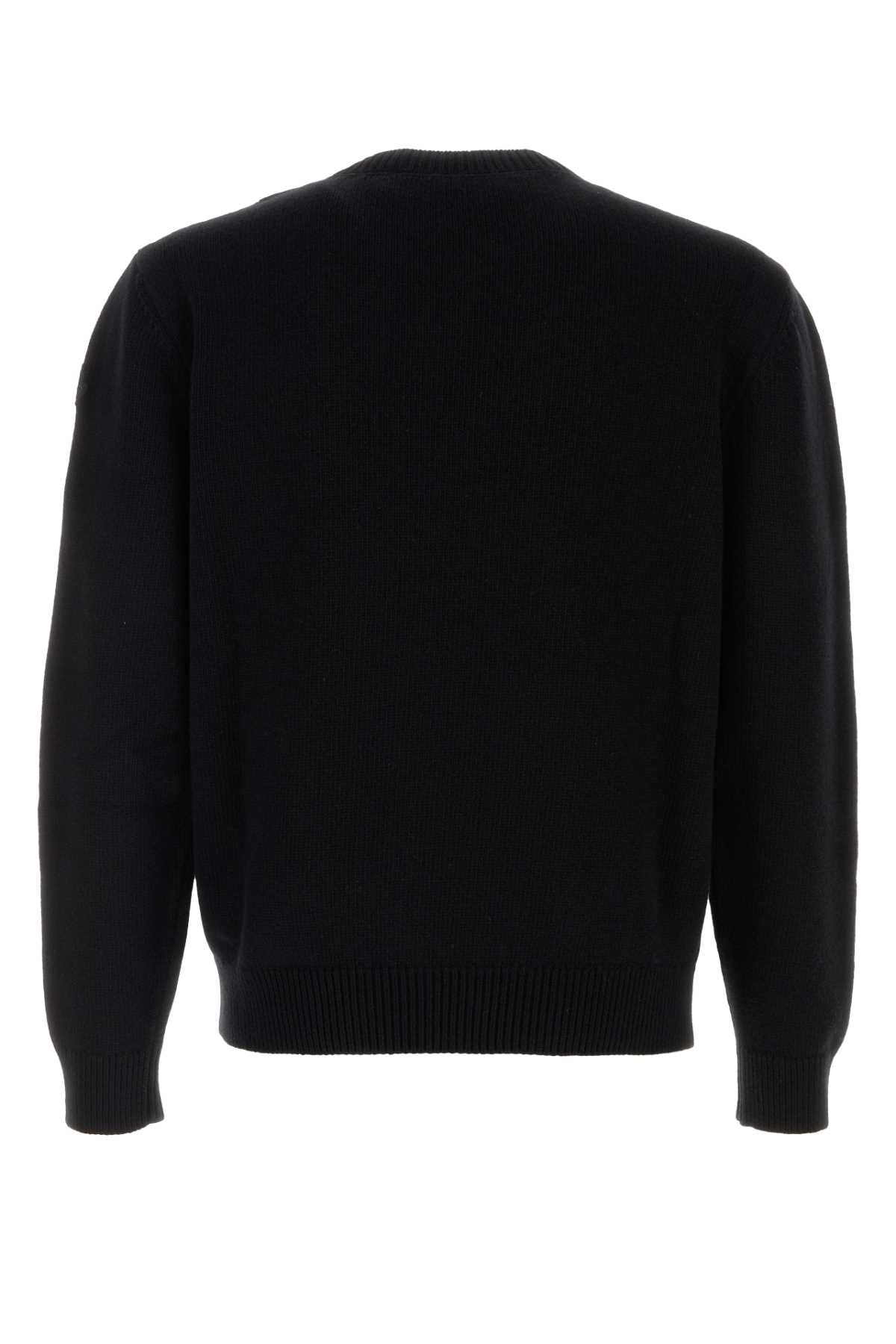 MONCLER Classic Round Neck Wool Sweater for Men