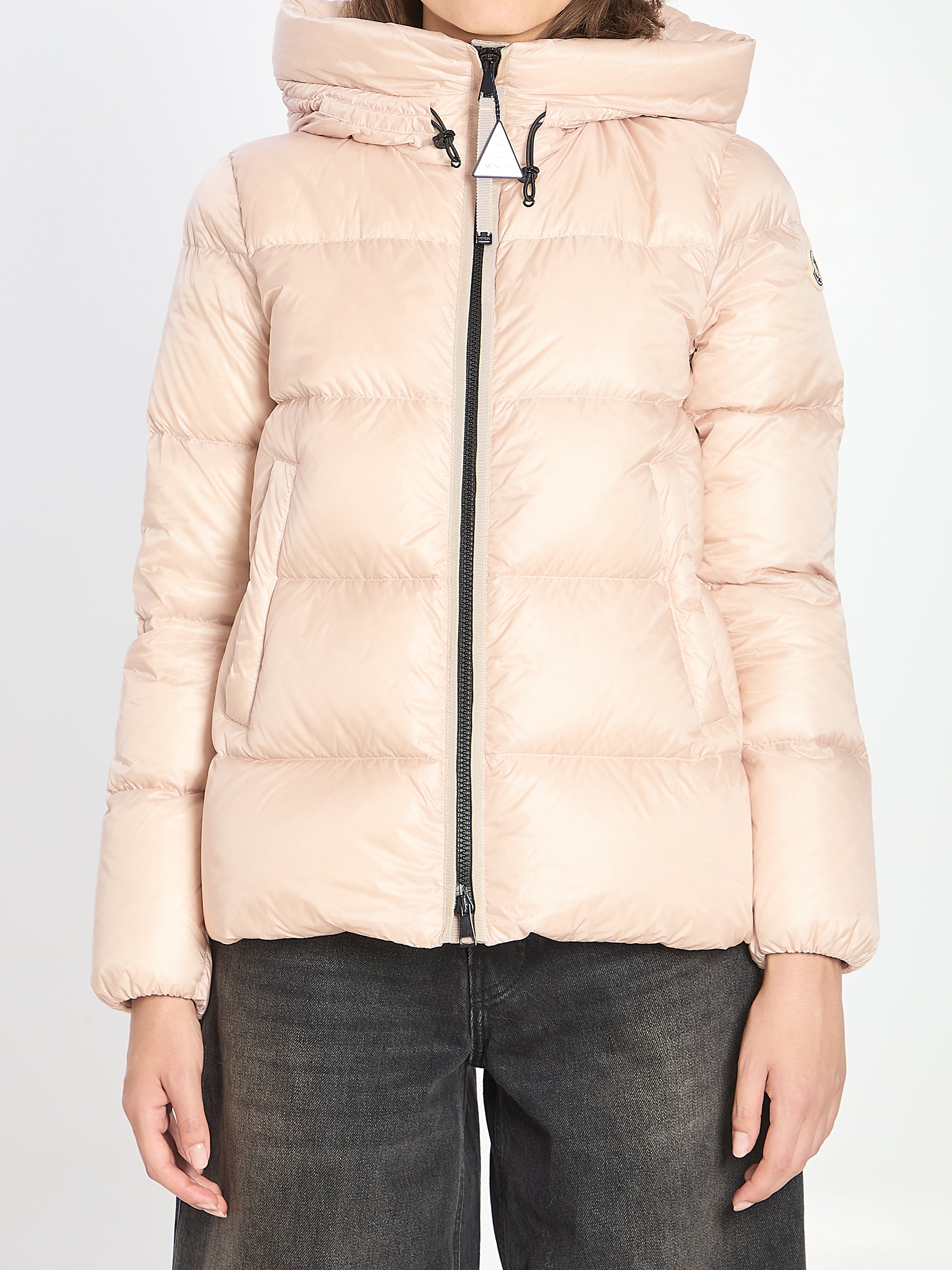 MONCLER Hooded Short Down Jacket - Women's Outerwear Size 38-48