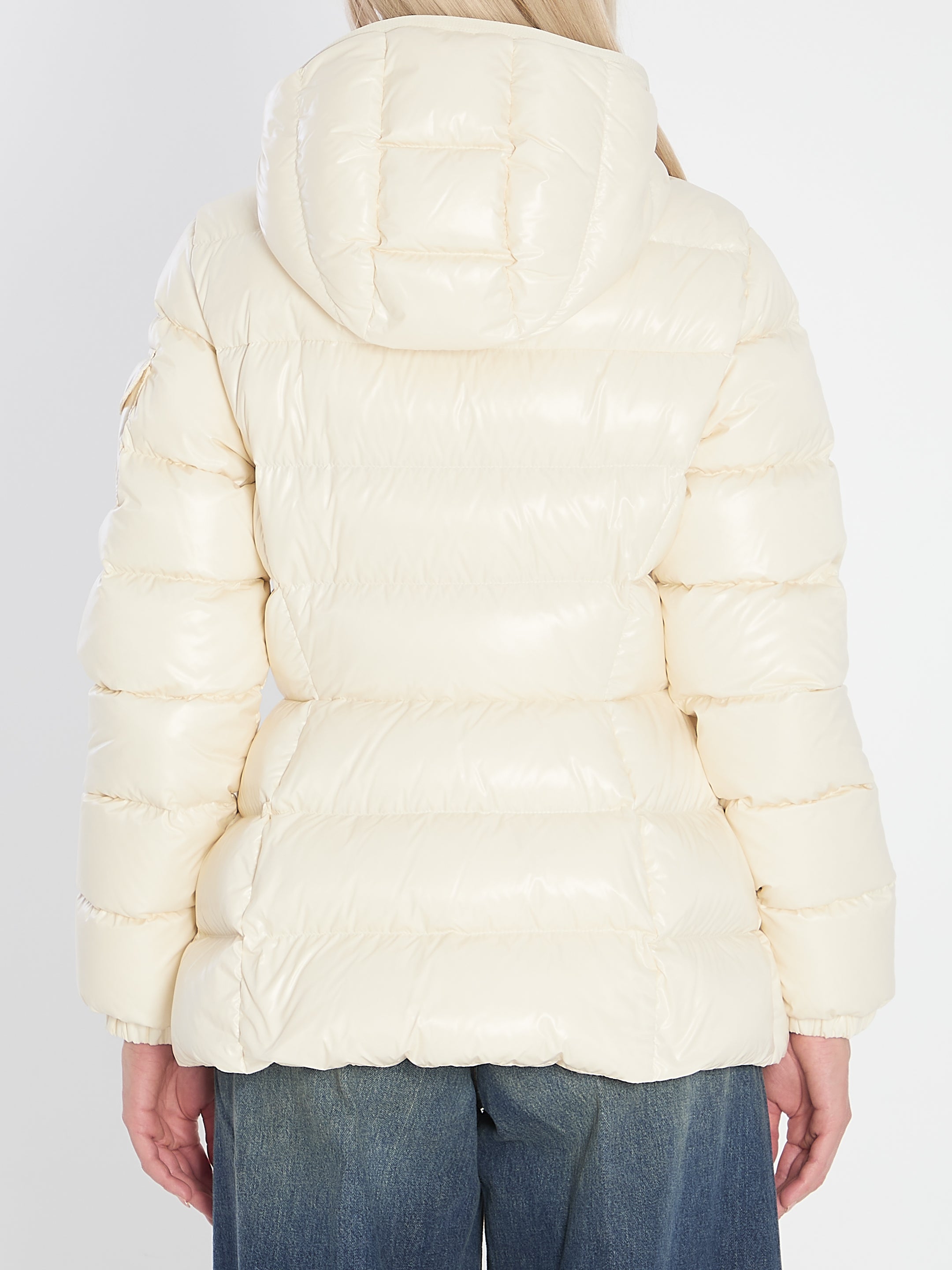 MONCLER Women's Slim Fit Puffer Jacket with Adjustable Hood - Size 02