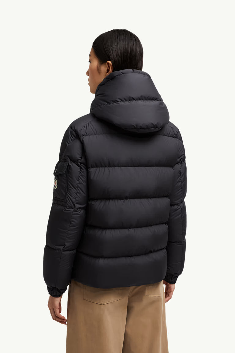 MONCLER Mini Short Down Jacket with Hood
