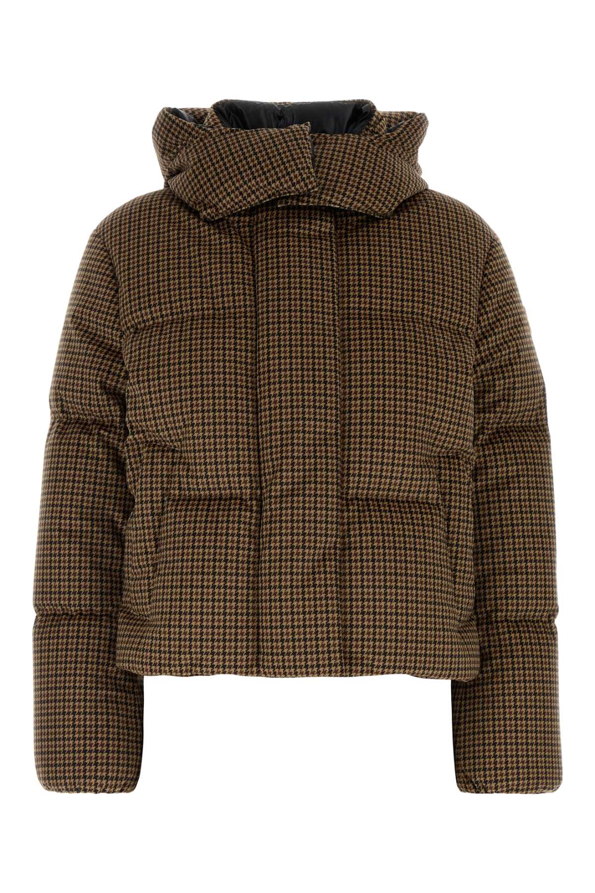 MONCLER Checked Down Jacket for Women