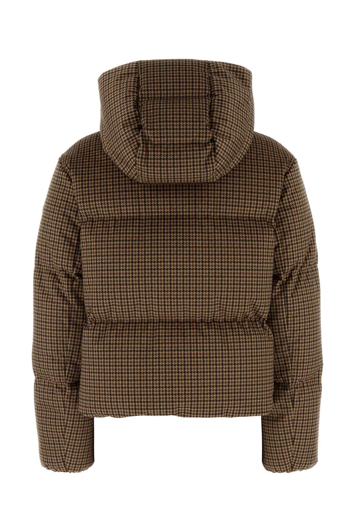 MONCLER Checked Down Jacket for Women