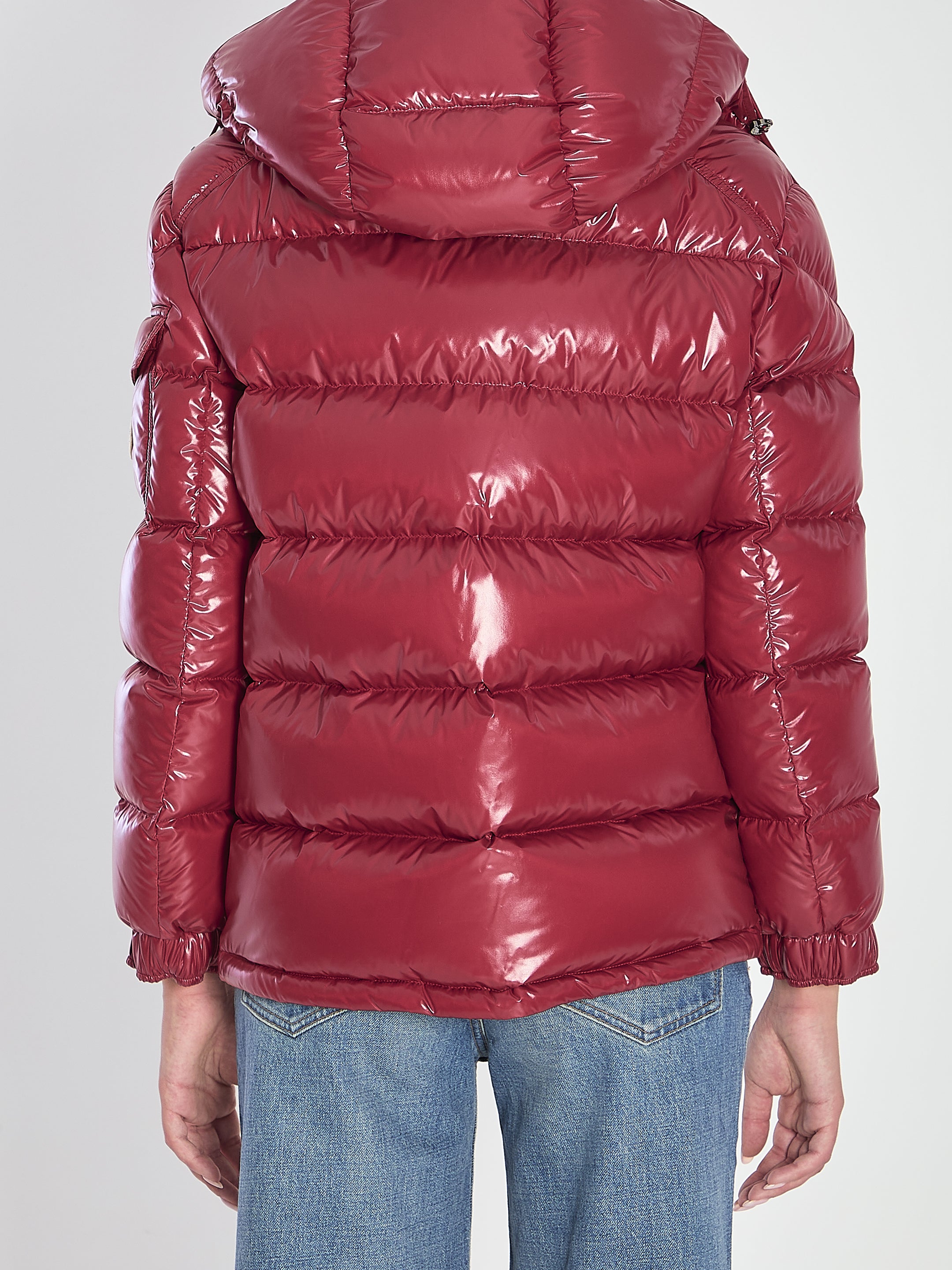 MONCLER Mini Women's Short Down Jacket with Hood