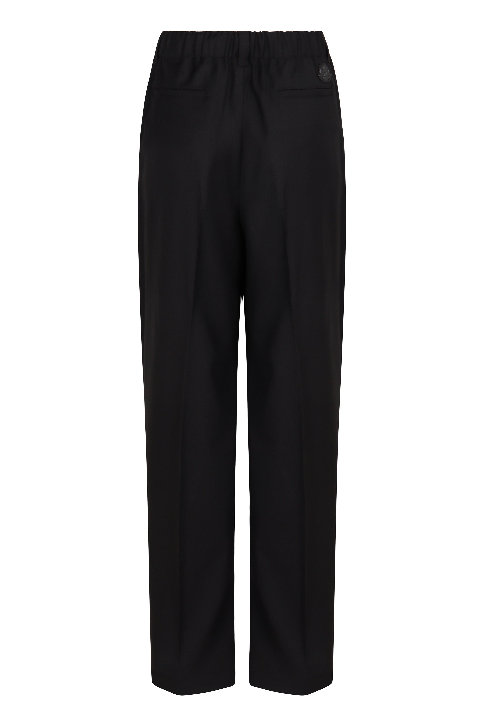 MONCLER Tailored Wool Gabardine Trousers