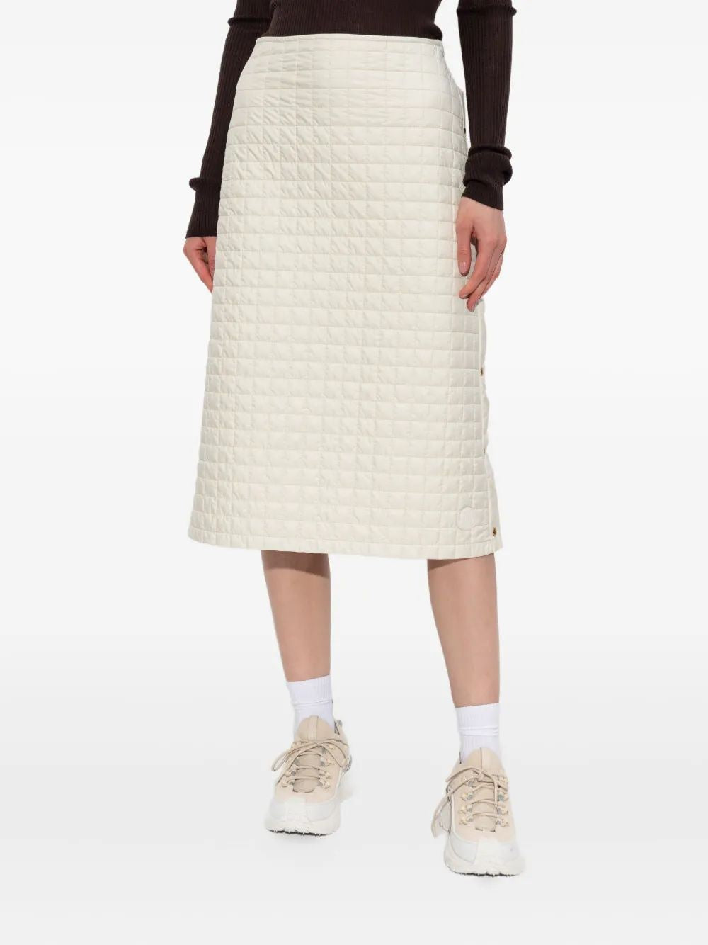MONCLER Mini Polyester Skirt for Women - FW25 Collection