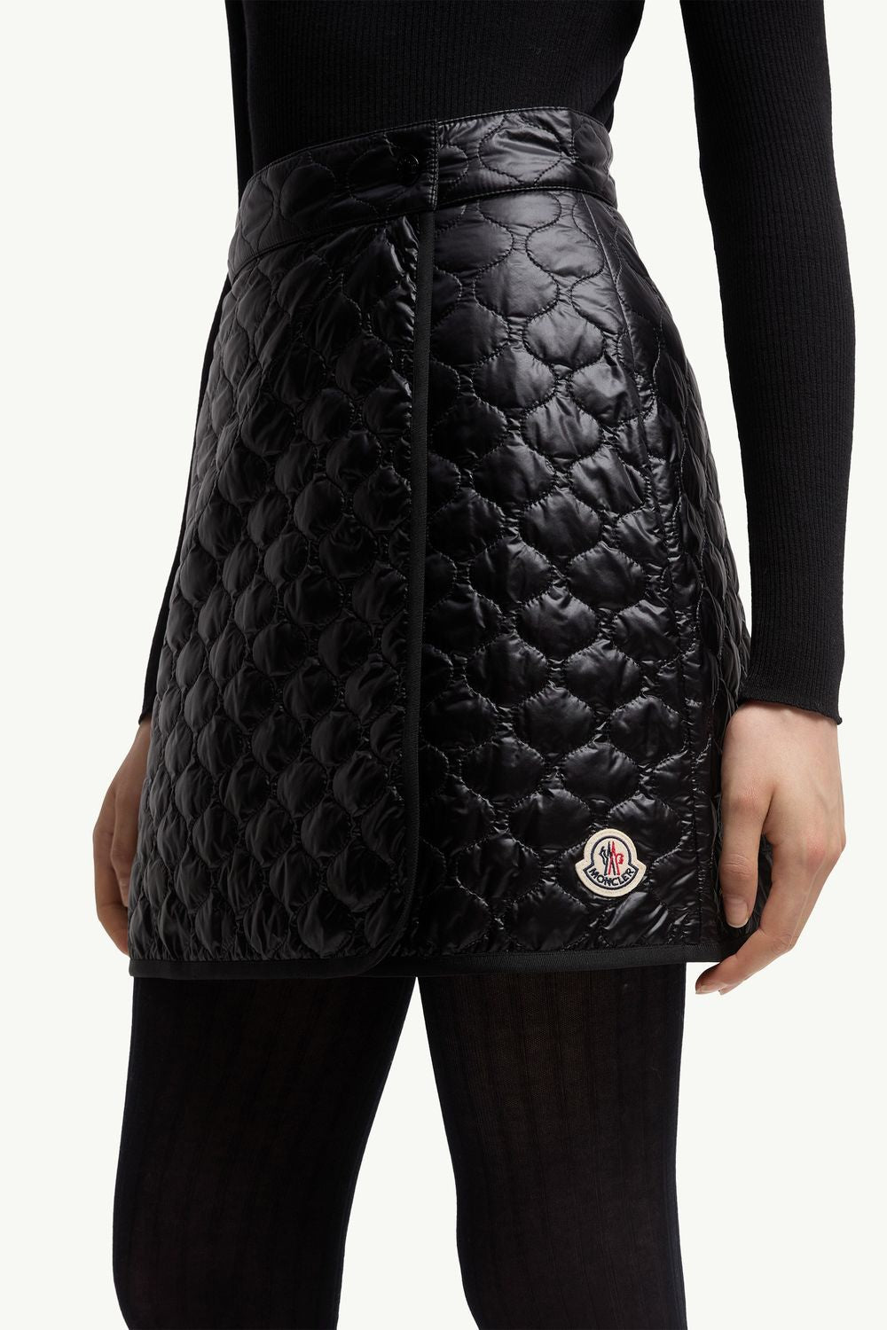 MONCLER Quilted Padded Mini Skirt
