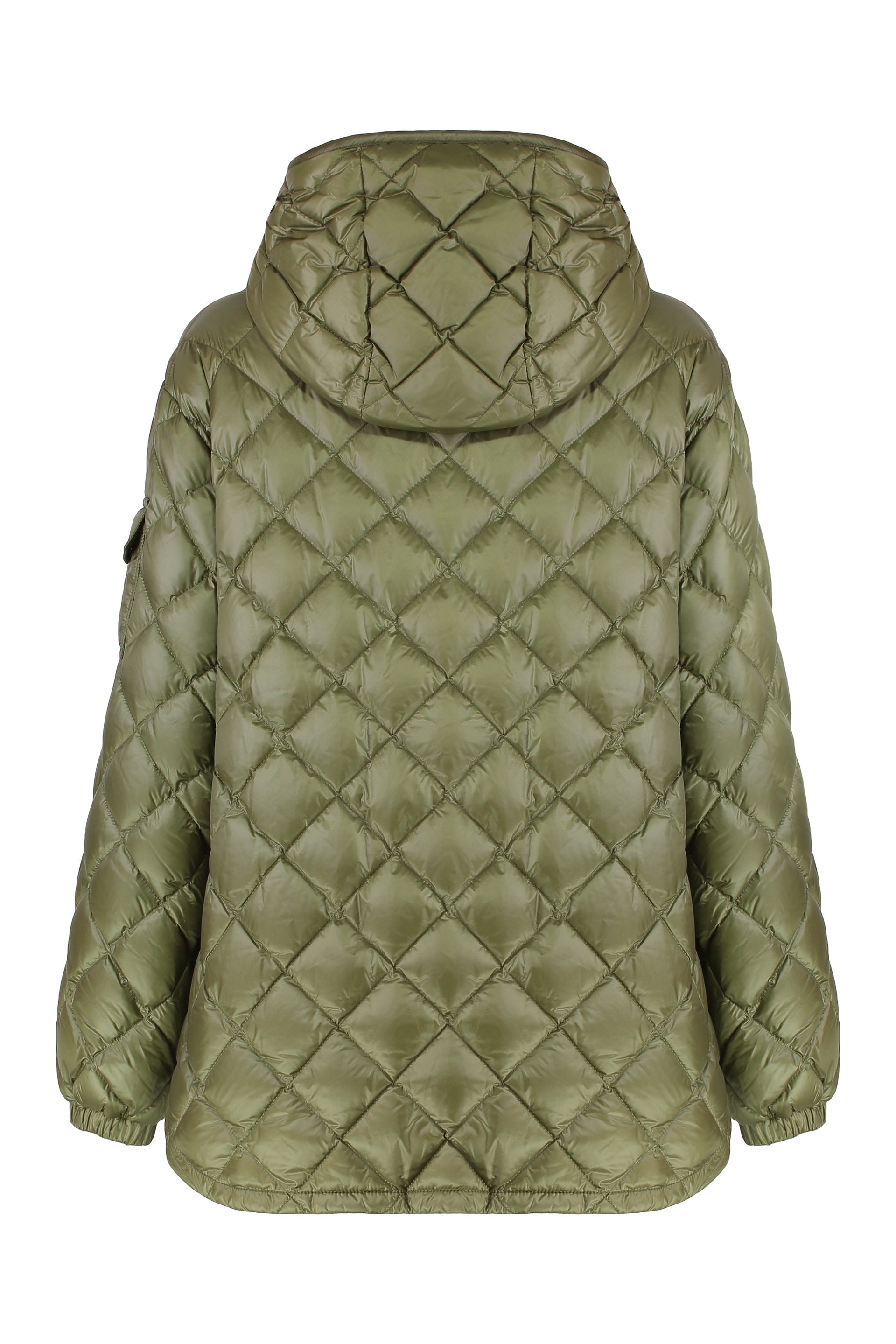 MONCLER Quilted Down Jacket with Adjustable Hood