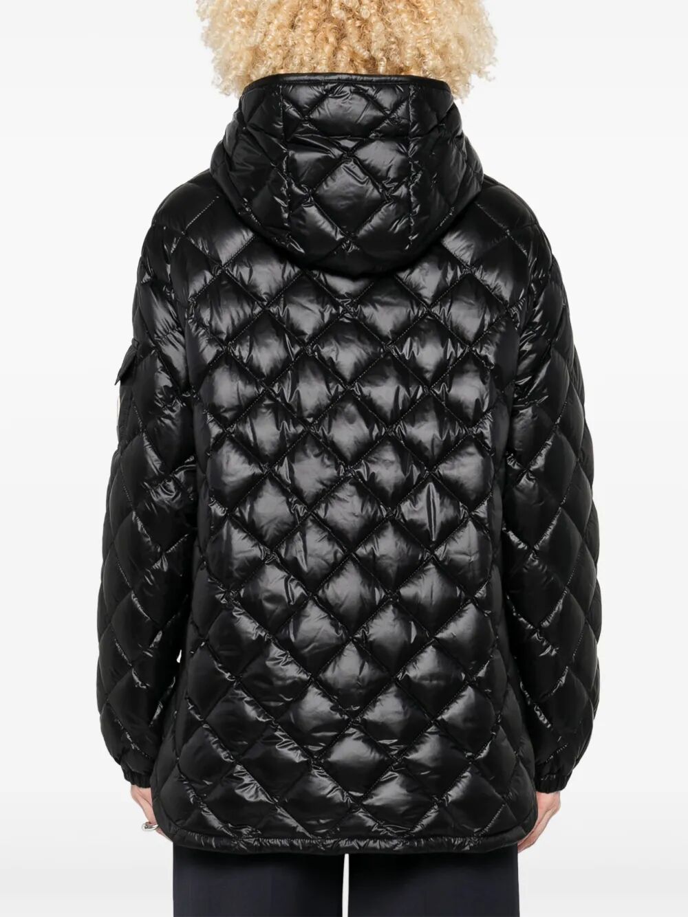 MONCLER Silk & Nylon Women's Outerwear Jacket