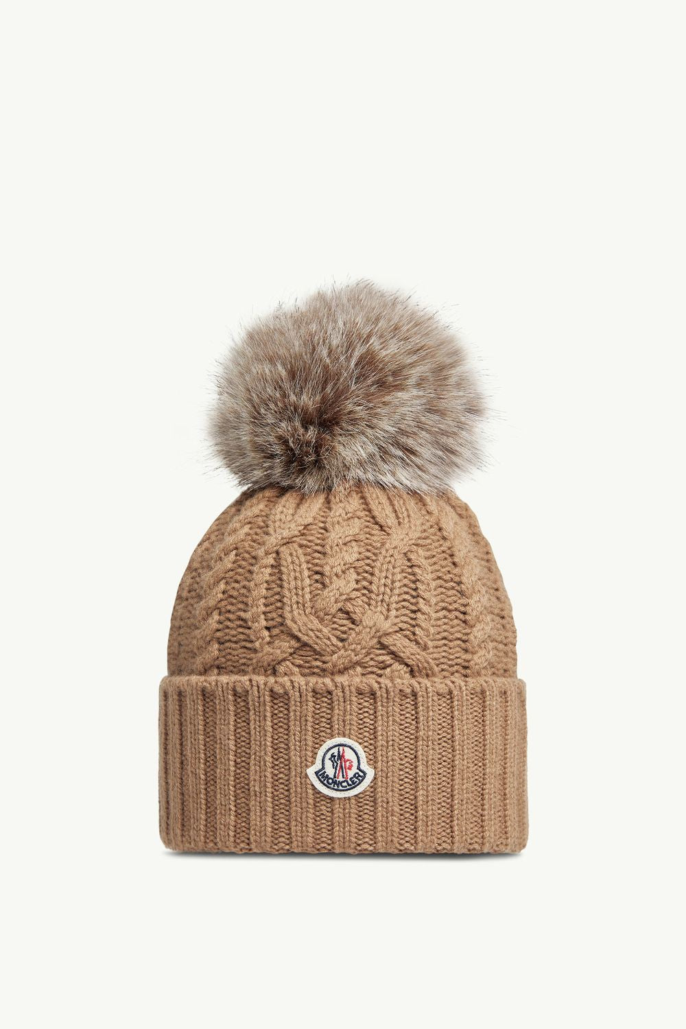 MONCLER Elegant Wool and Cashmere Tricot Hat for Women