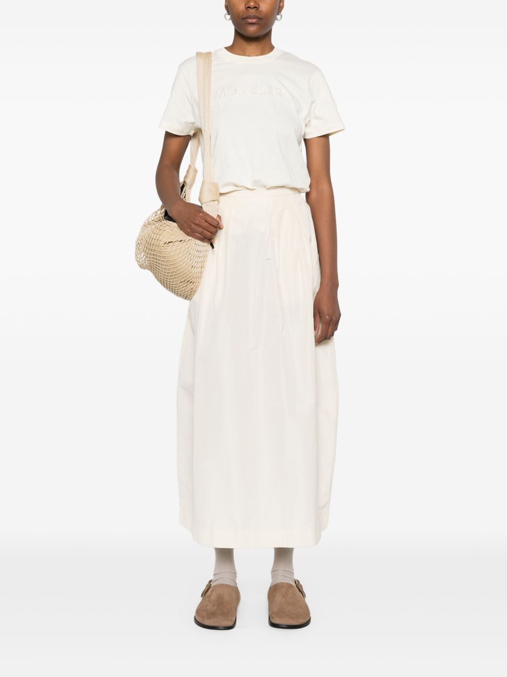 MONCLER Logo Cotton T-Shirt for Women