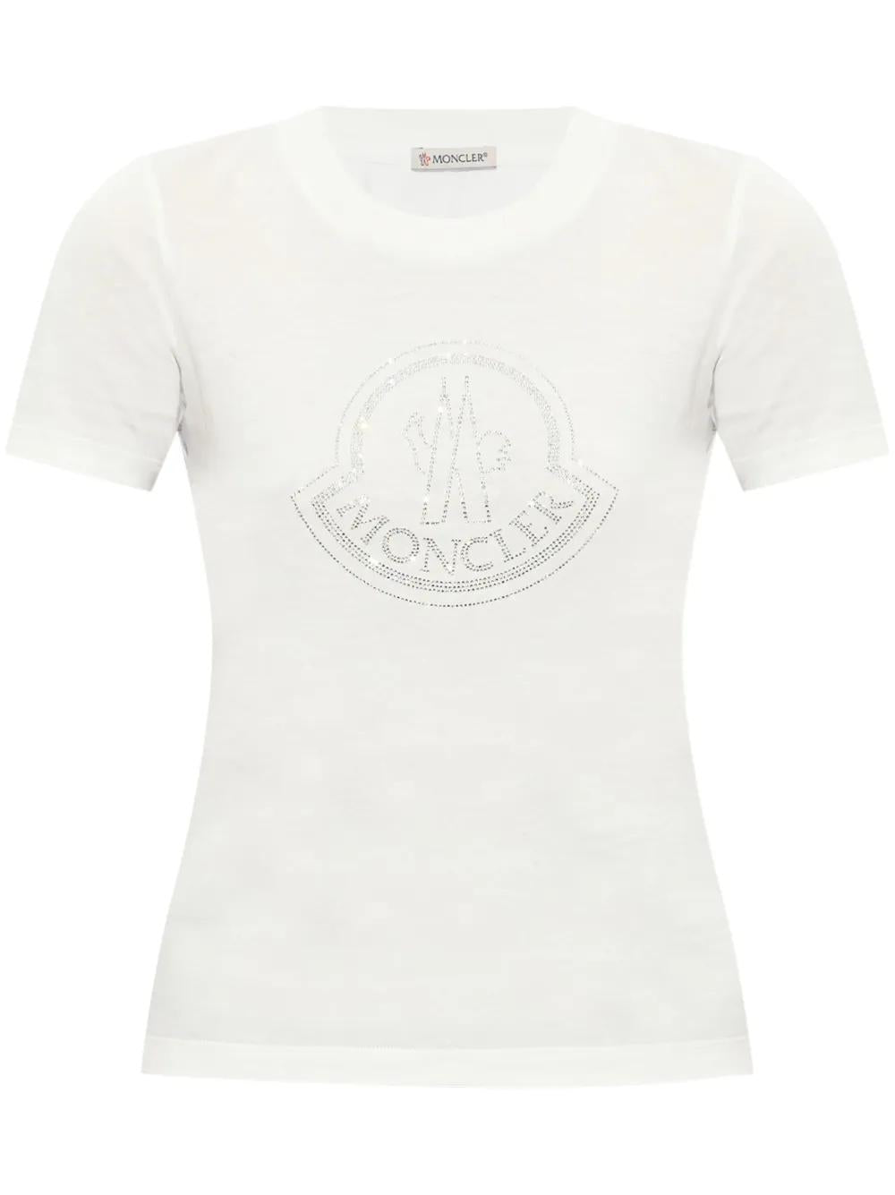 MONCLER Classic Logo Cotton T-Shirt for Women
