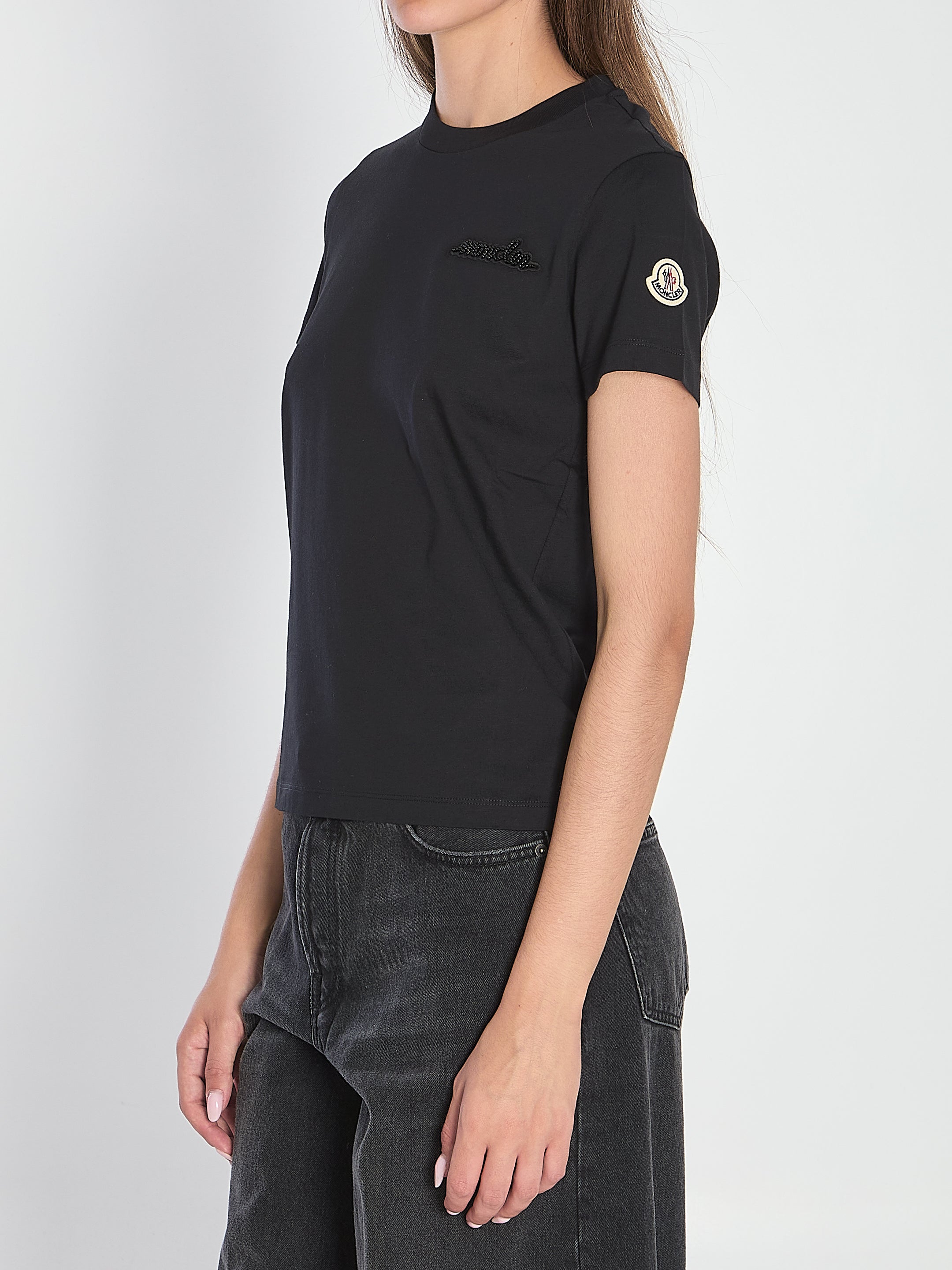 MONCLER Beaded Logo T-Shirt